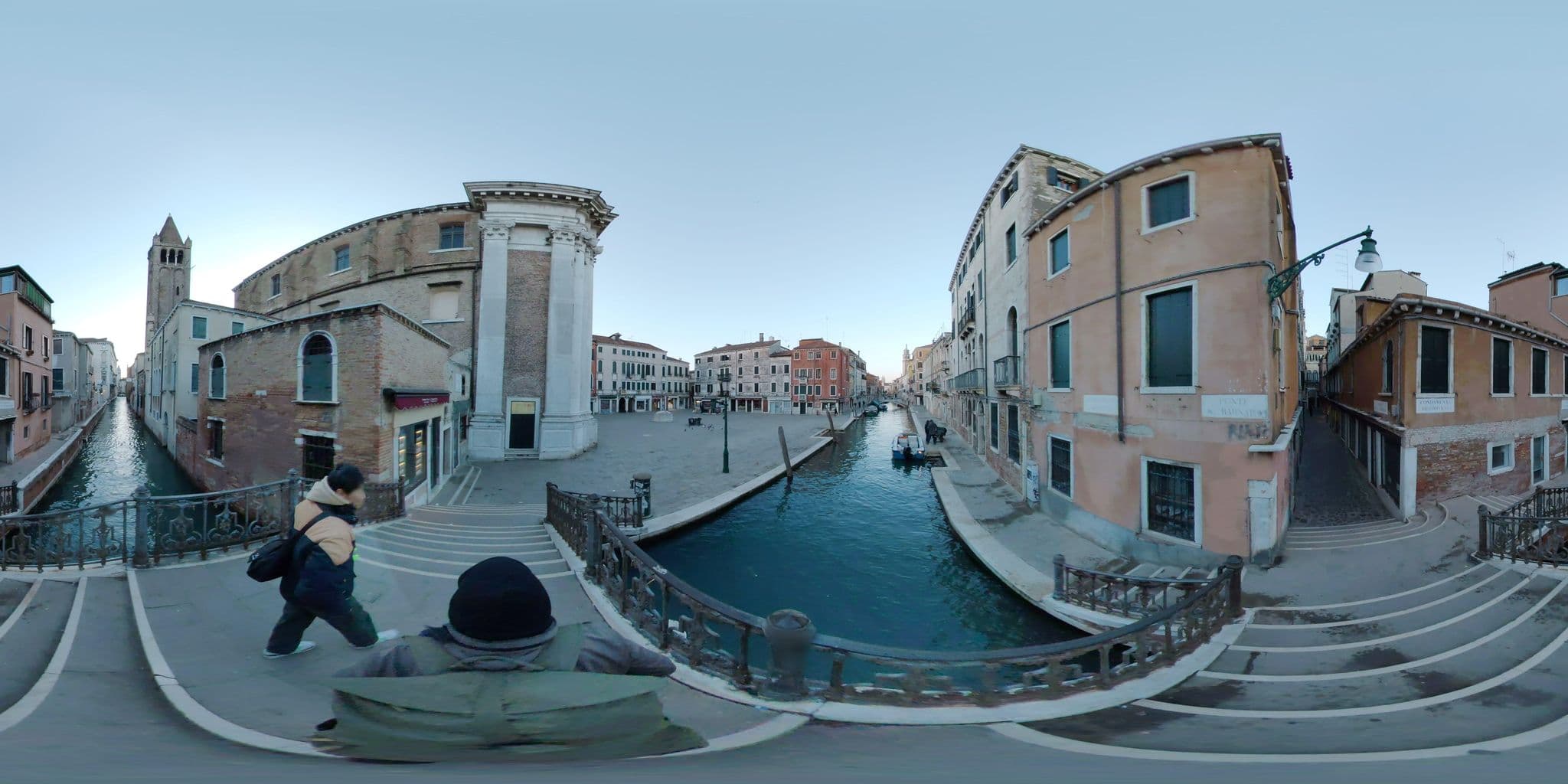 Street view near Palazzetto Barnaba, Venice