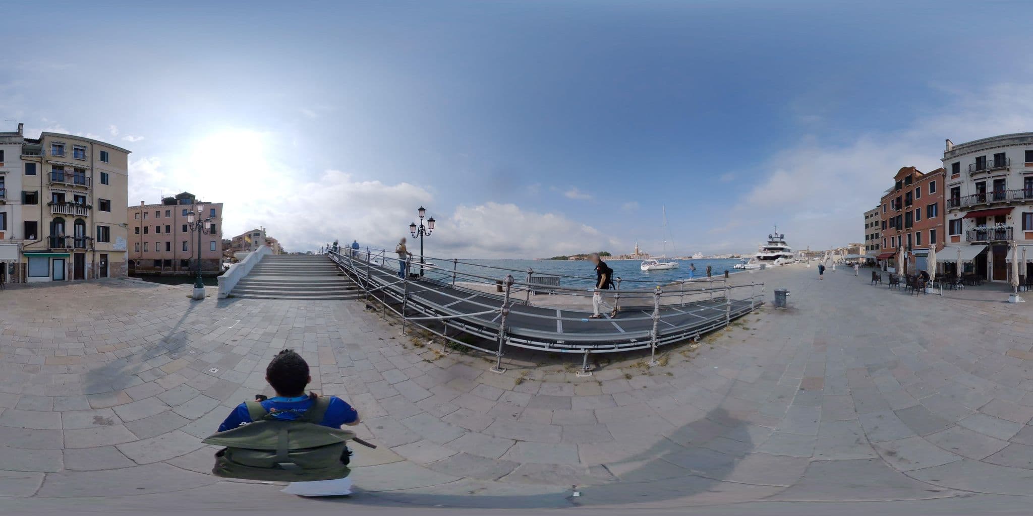 Street view near Porta da Mar, Venice
