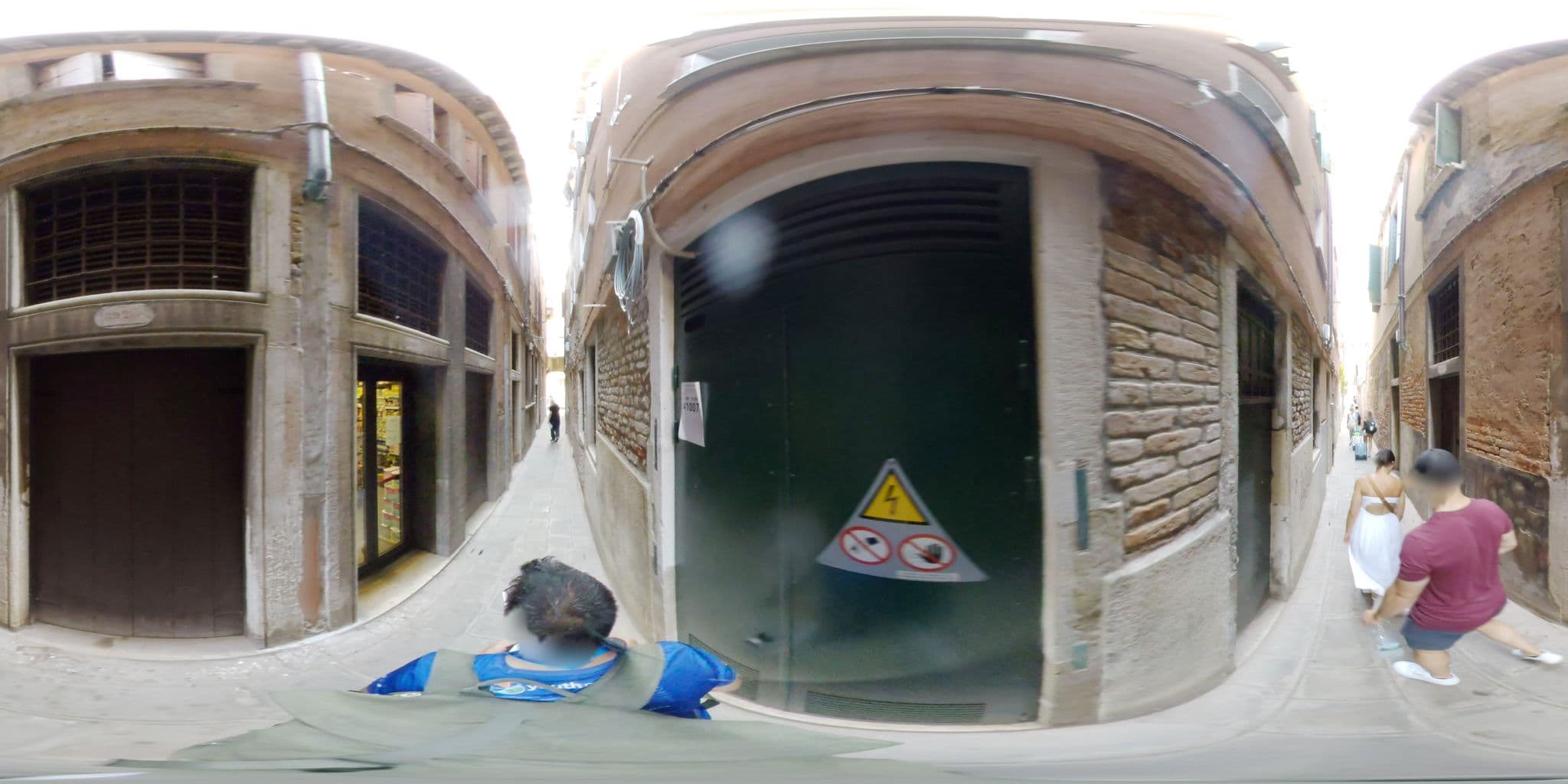 Street view near Santa Croce, Venice