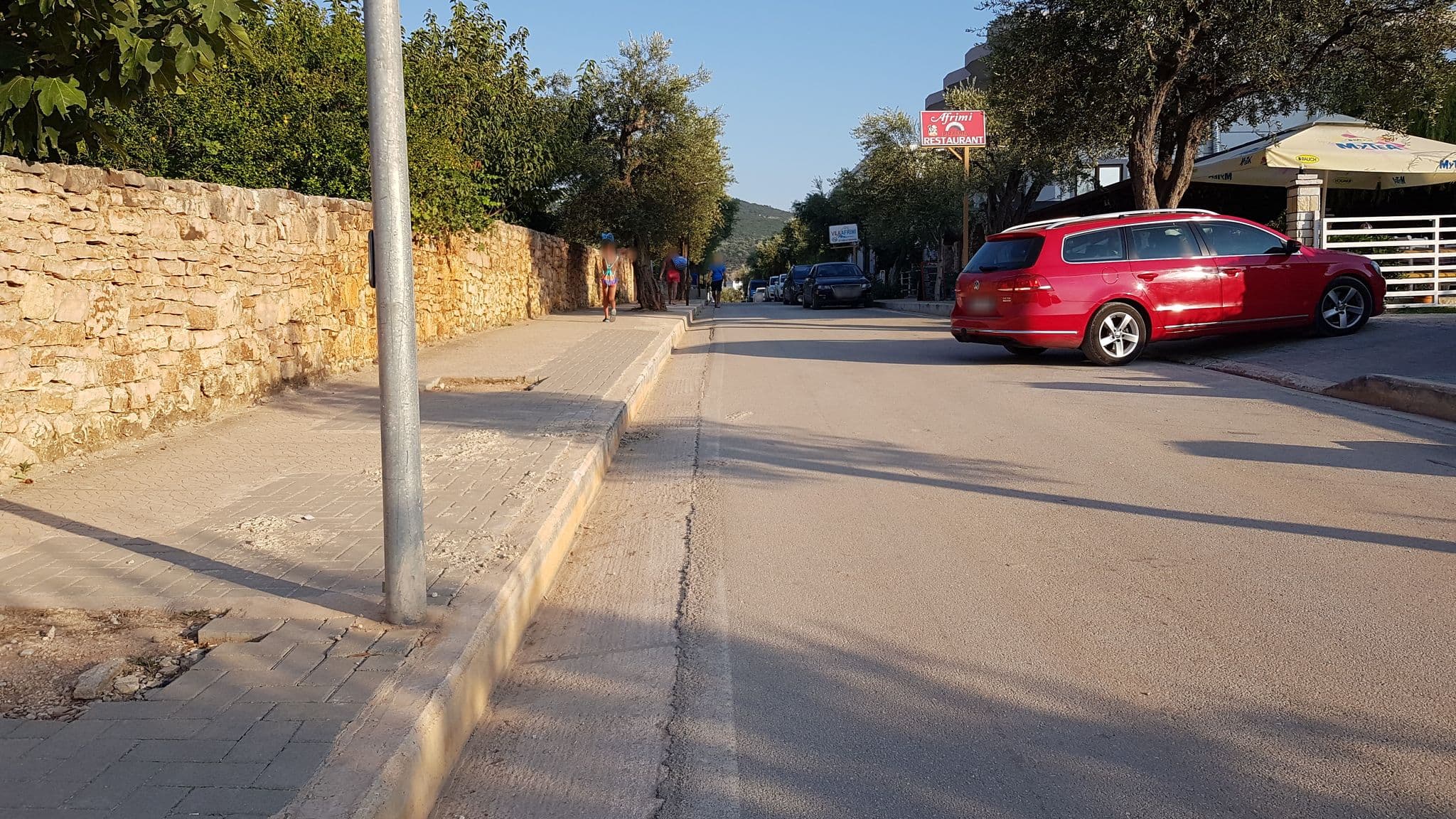 Street view near Sumero gate Hotel, Ksamil — © ale_zena_it (CC BY-SA · Mapillary)
