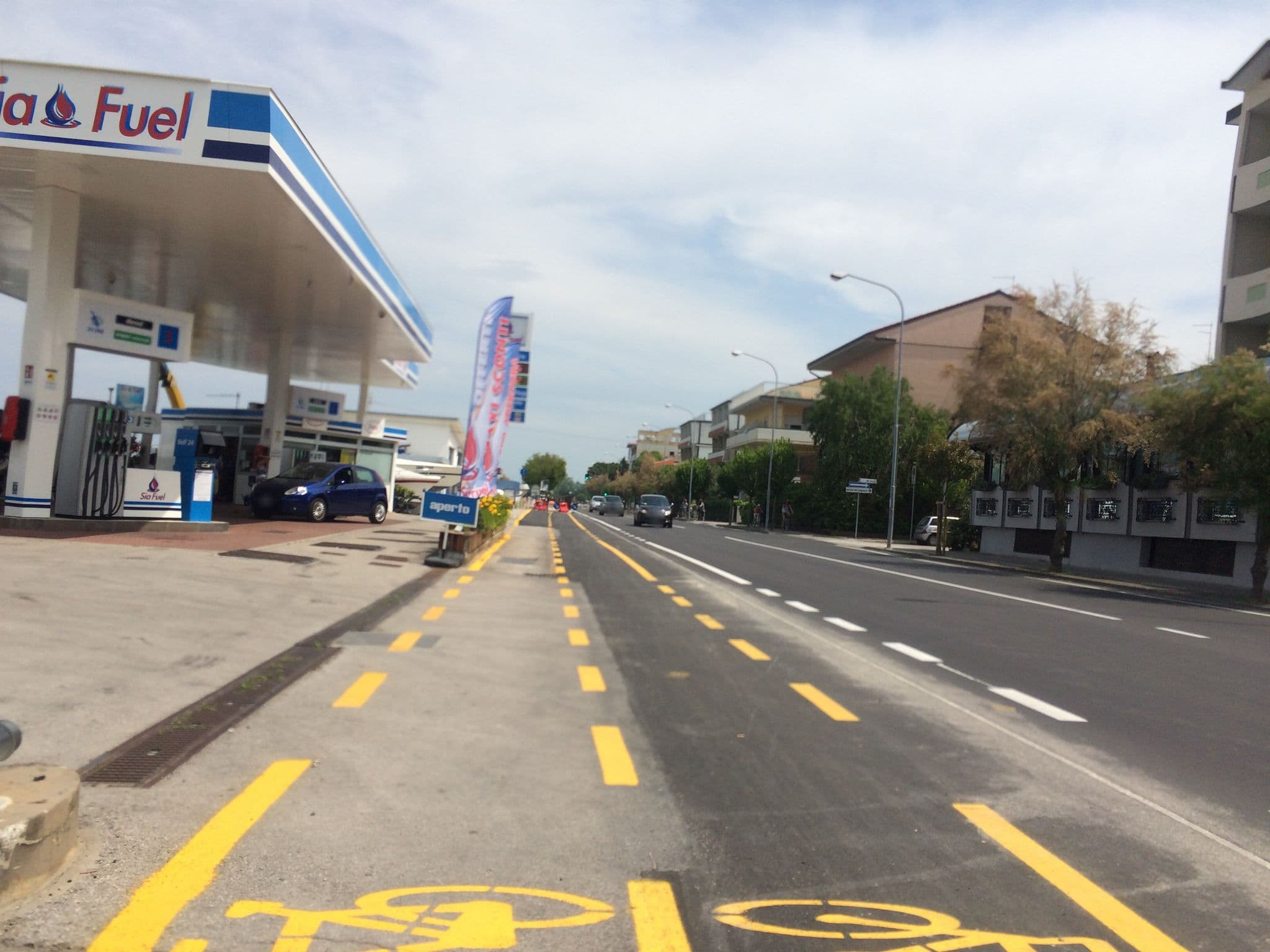 Street view near Riva Palace, Grado — © enrico77 (CC BY-SA · Mapillary)