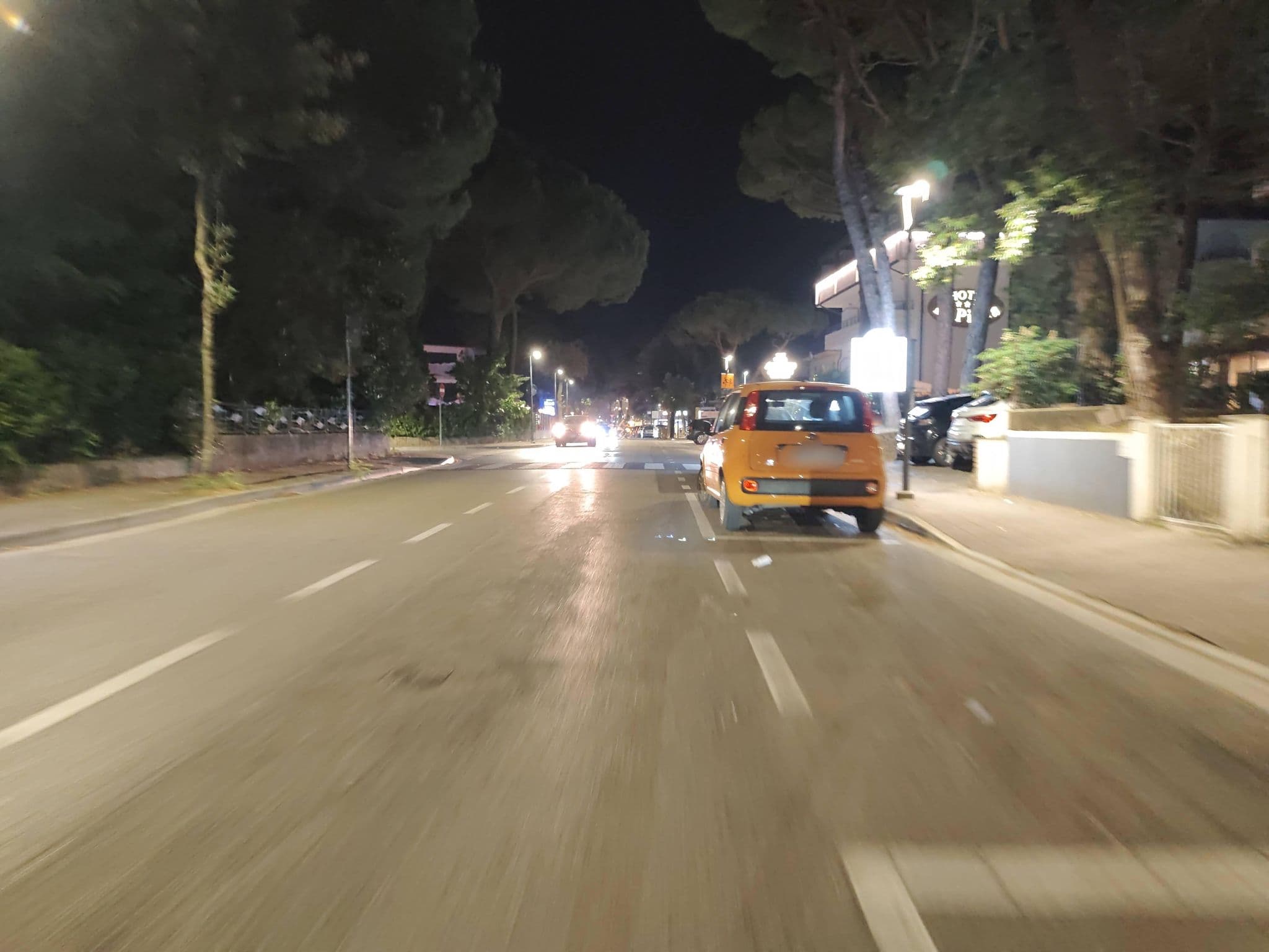 Street view near Friuli, Lignano Sabbiadoro