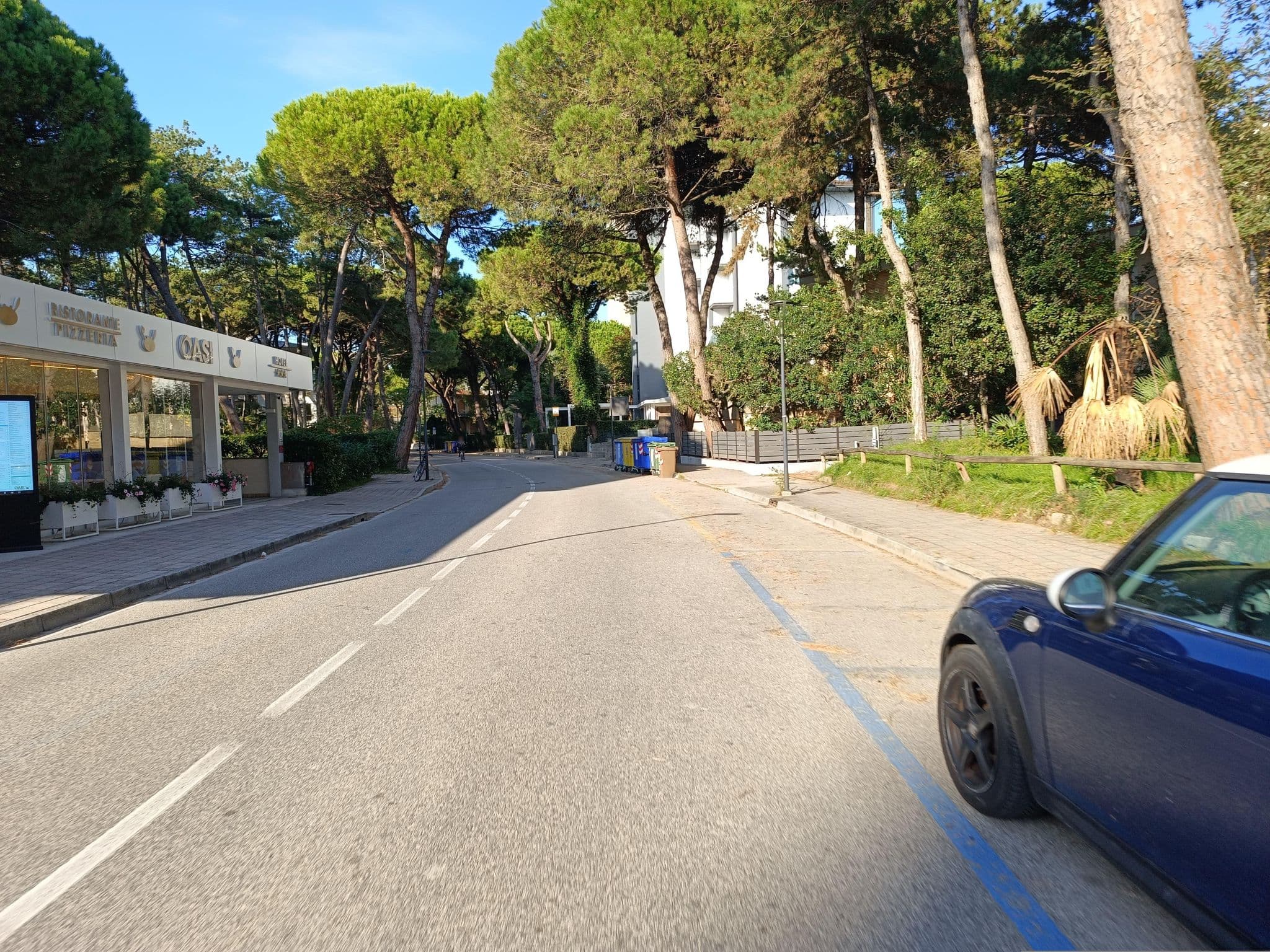 Street view near Oasi, Lignano Sabbiadoro