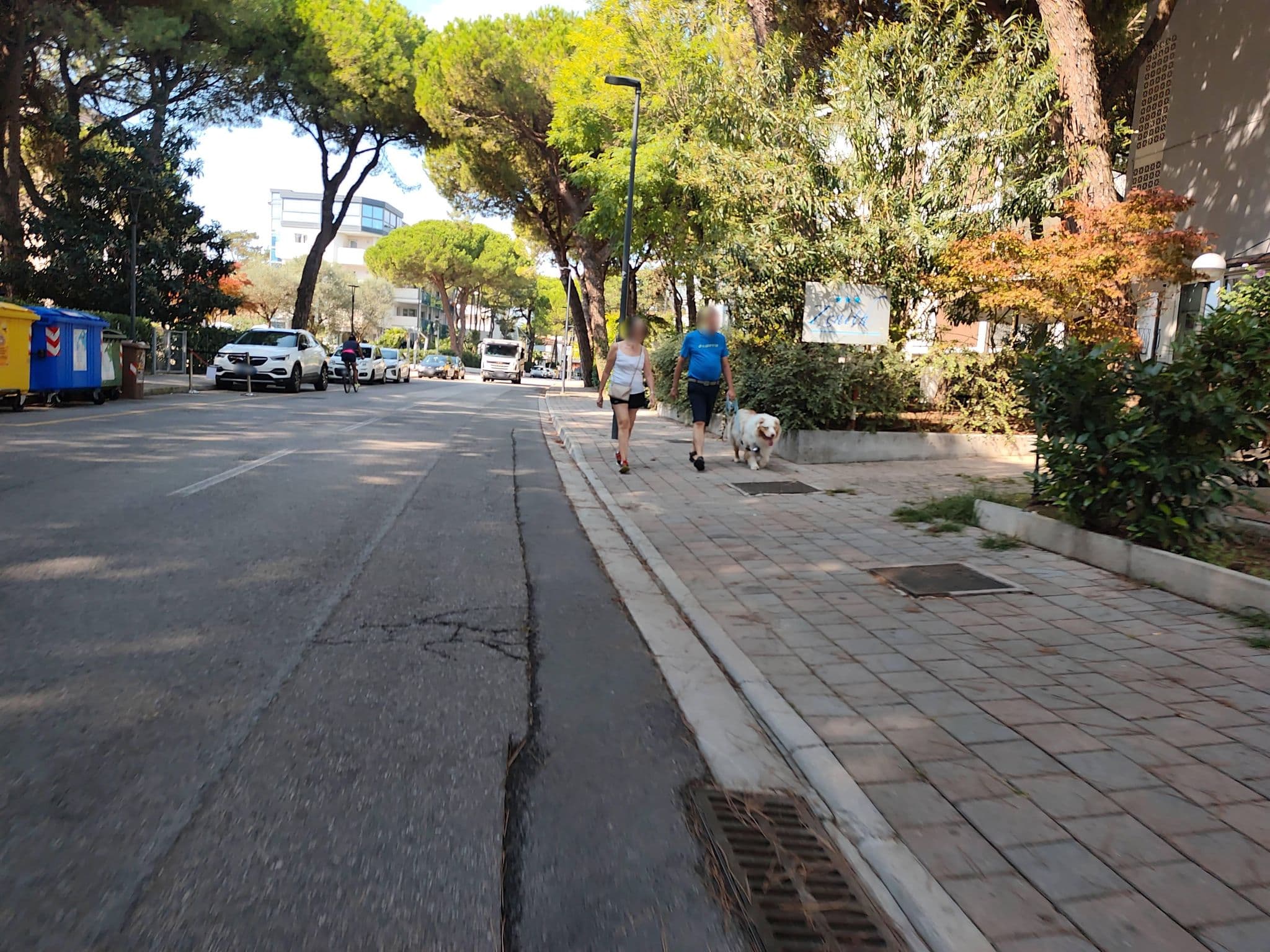 Street view near Zenith, Lignano Sabbiadoro