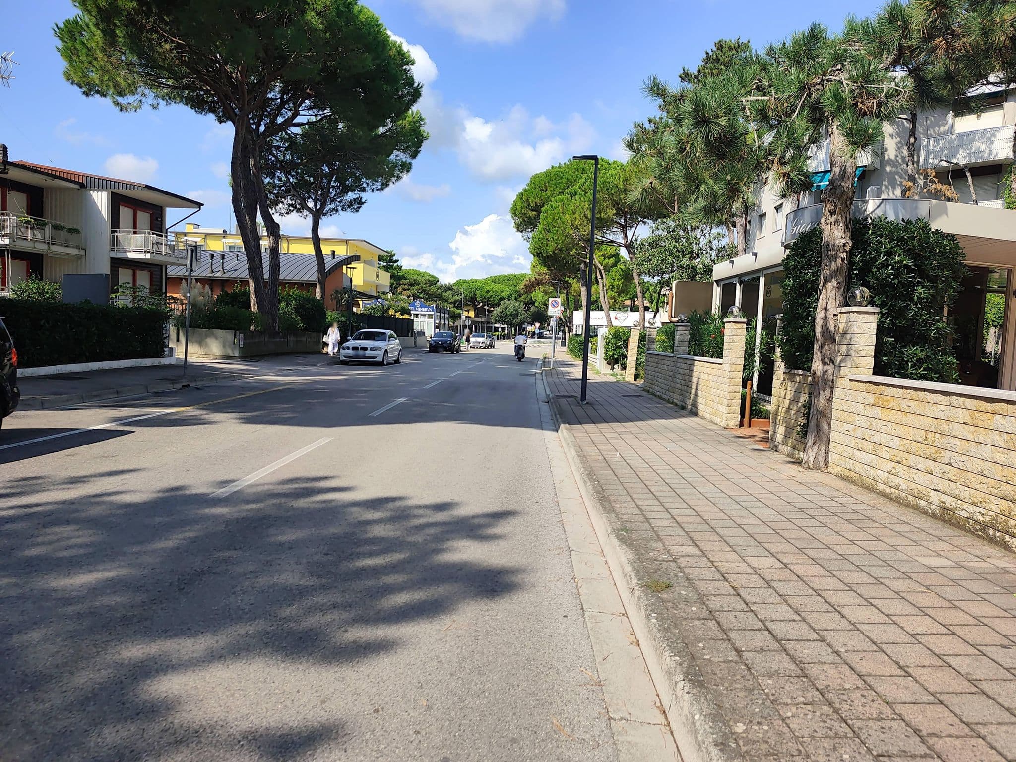 Street view near San Giorgio, Lignano Sabbiadoro