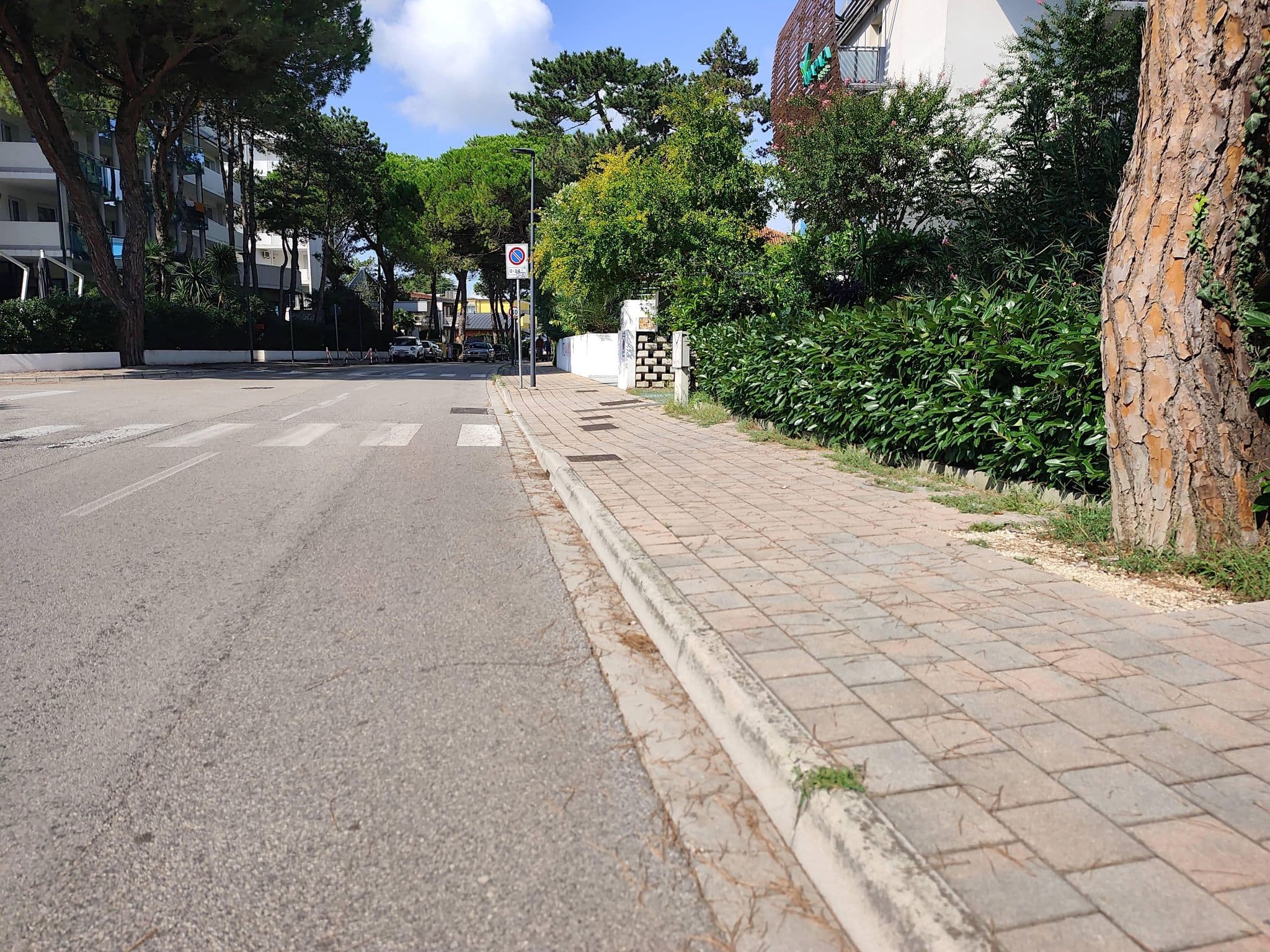 Street view near Nazionale, Lignano Sabbiadoro