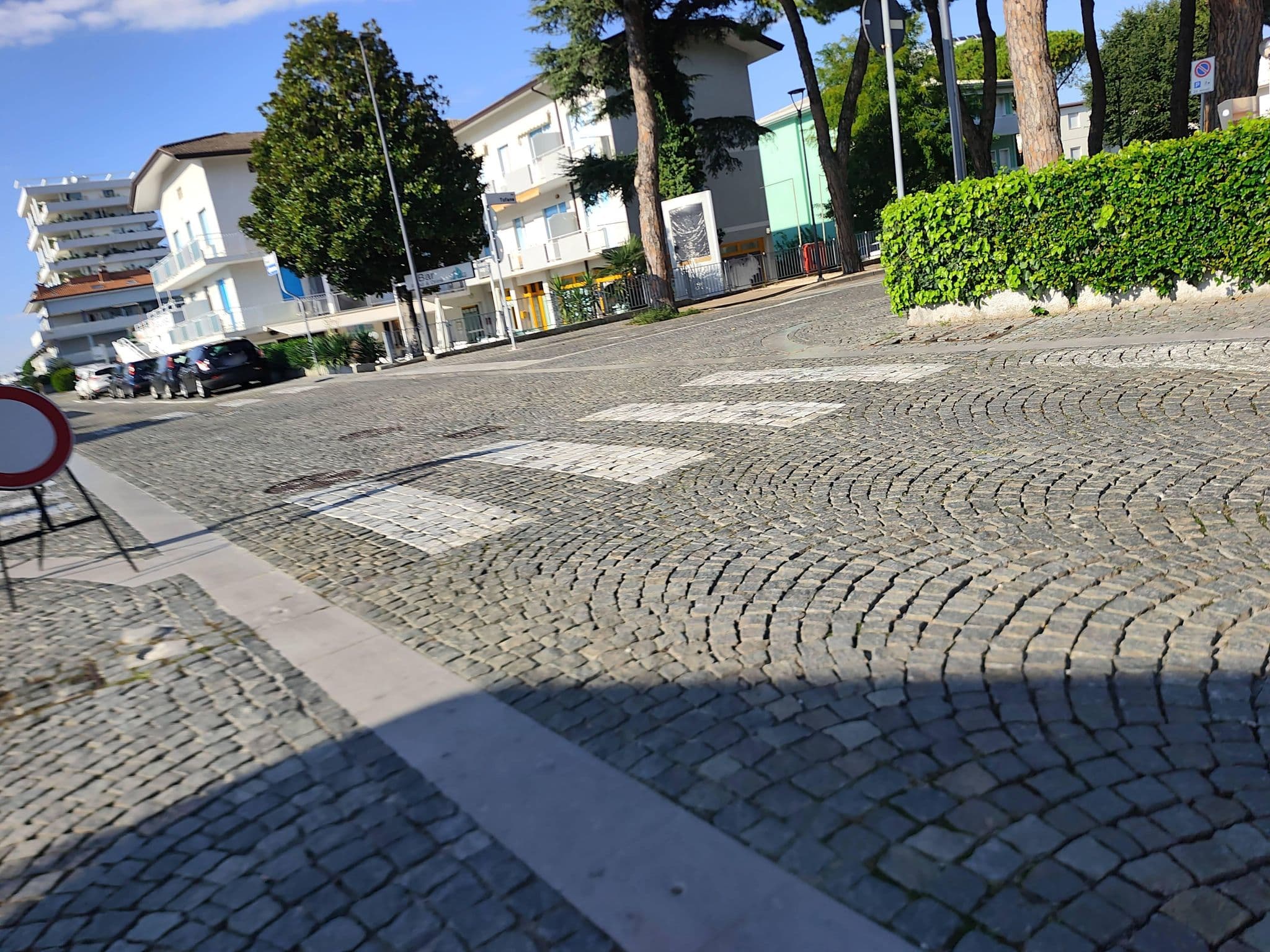 Street view near La Goletta, Lignano Sabbiadoro