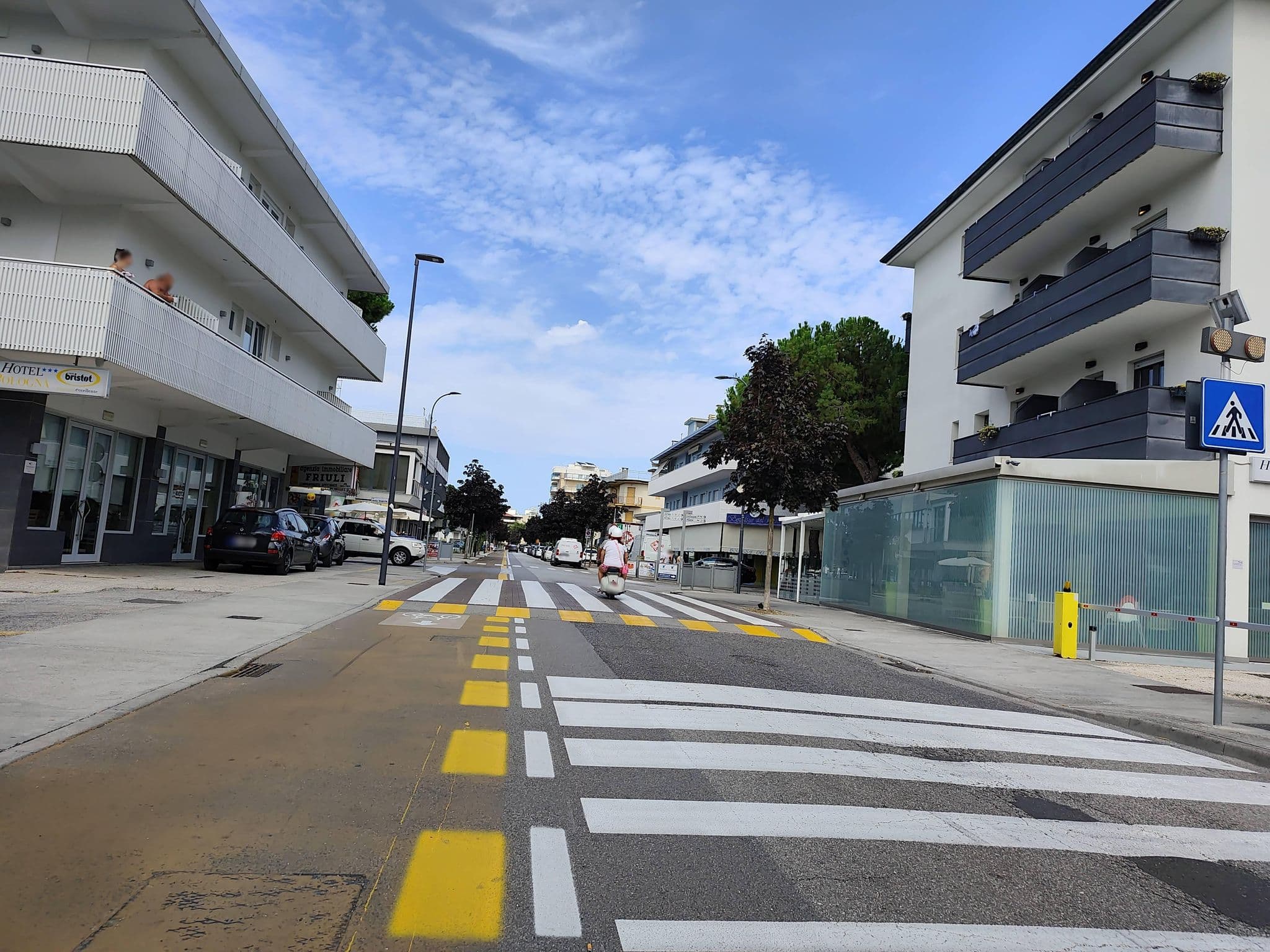 Street view near Bologna, Lignano Sabbiadoro