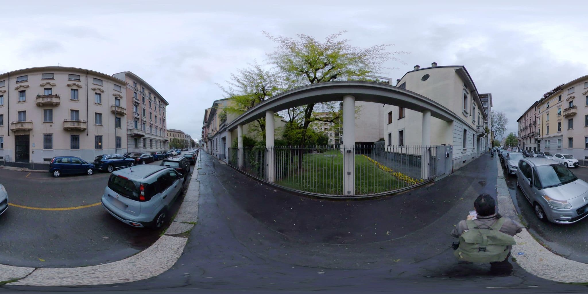 Street view near Palladio, Milan — © mapconcierge (CC BY-SA · Mapillary)