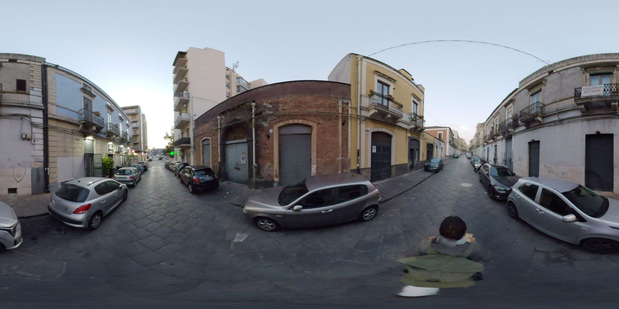 Street view near Hotel Rigel, Catania