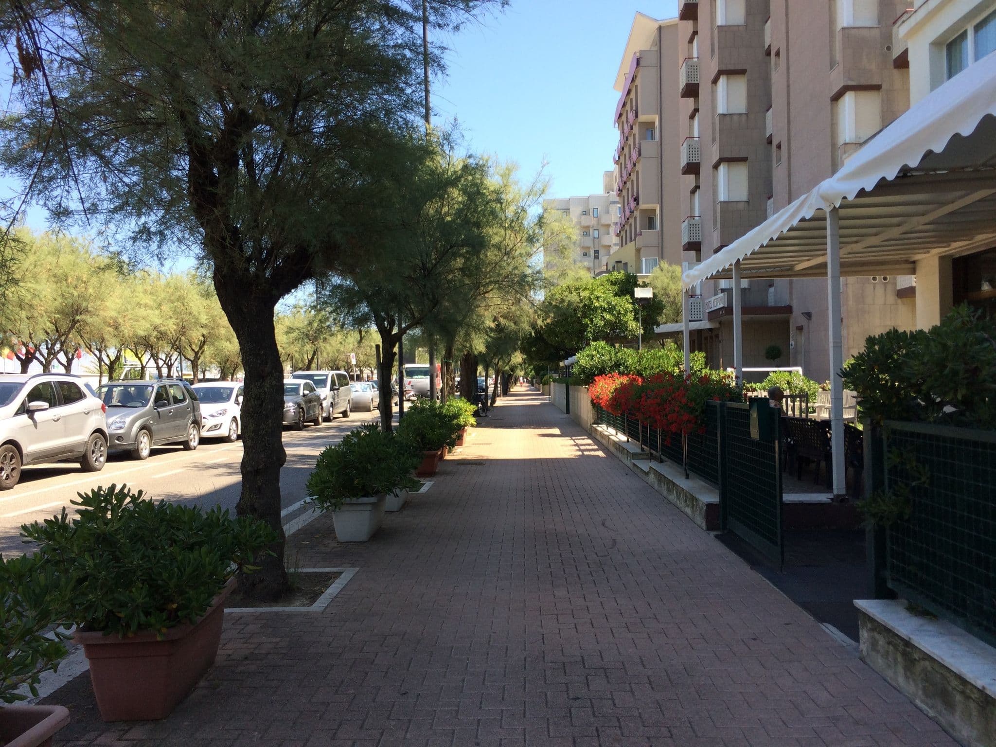 Street view near Hotel Nettuno, Pesaro — © peterleth (CC BY-SA · Mapillary)