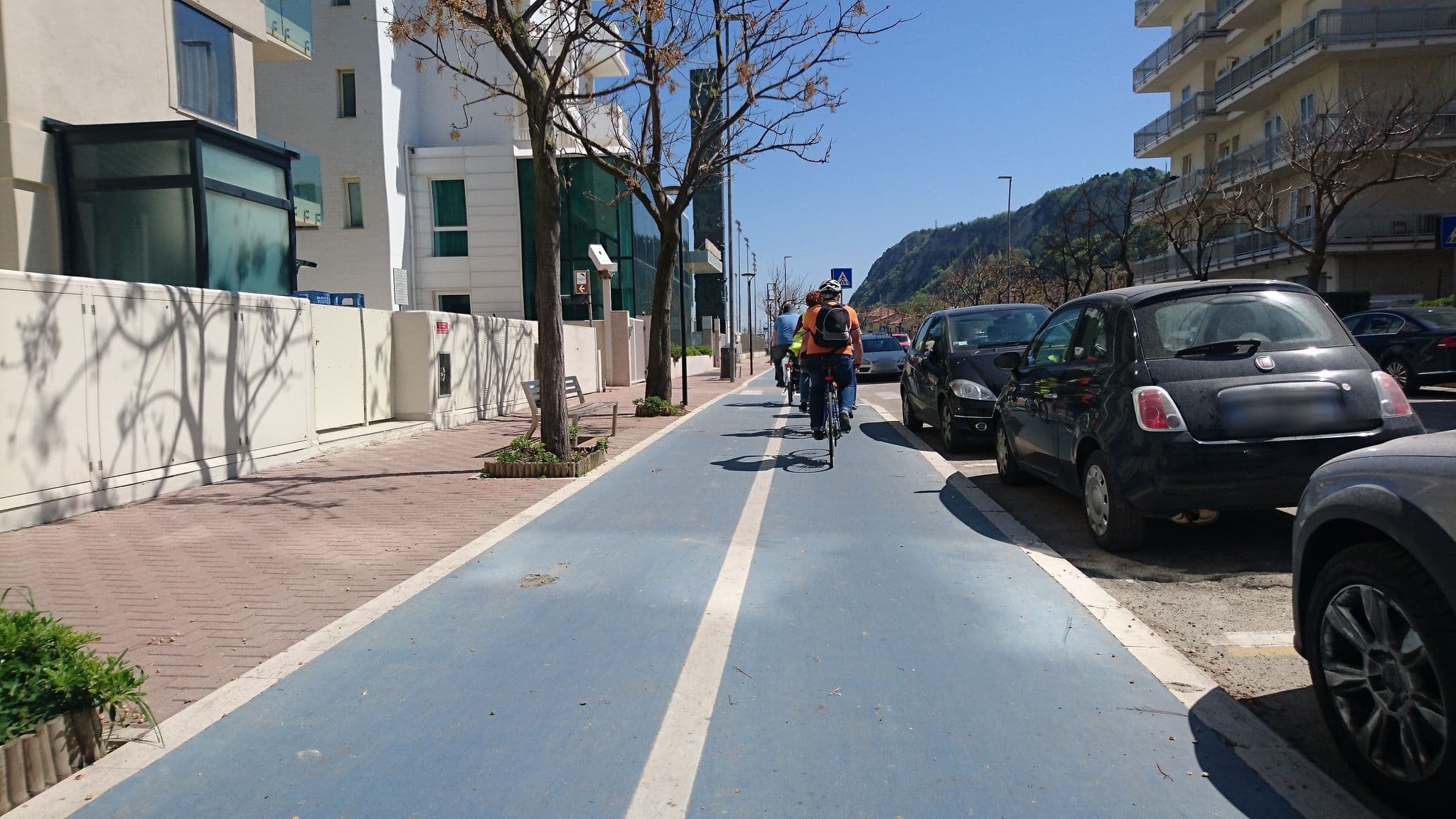 Street view near Adria Hotel, Pesaro — © voschix (CC BY-SA · Mapillary)