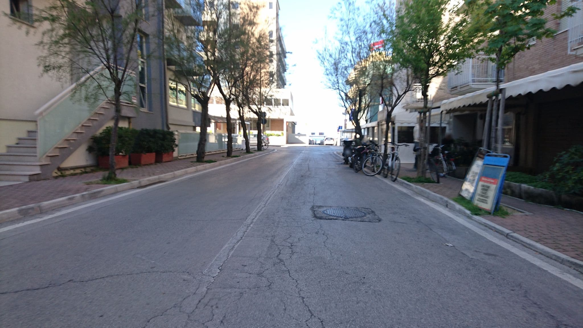 Street view near Hotel Gala, Pesaro — © voschix (CC BY-SA · Mapillary)
