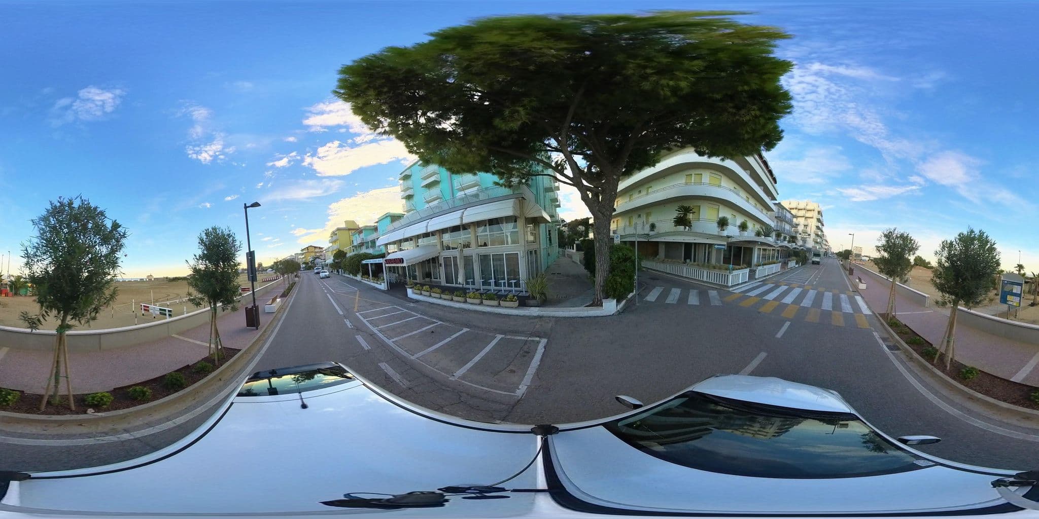 Street view near Park Hotel Pineta, Caorle