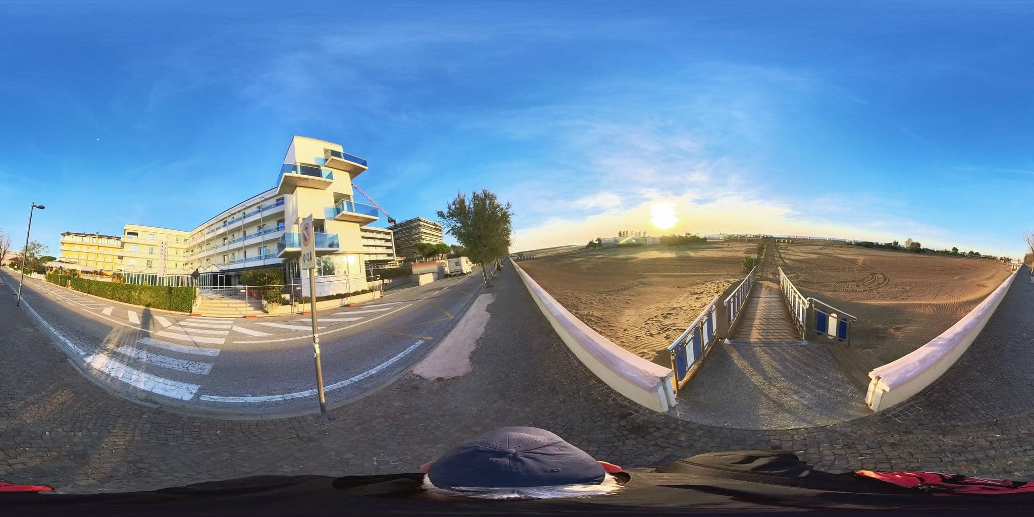 Street view near Panoramic, Caorle