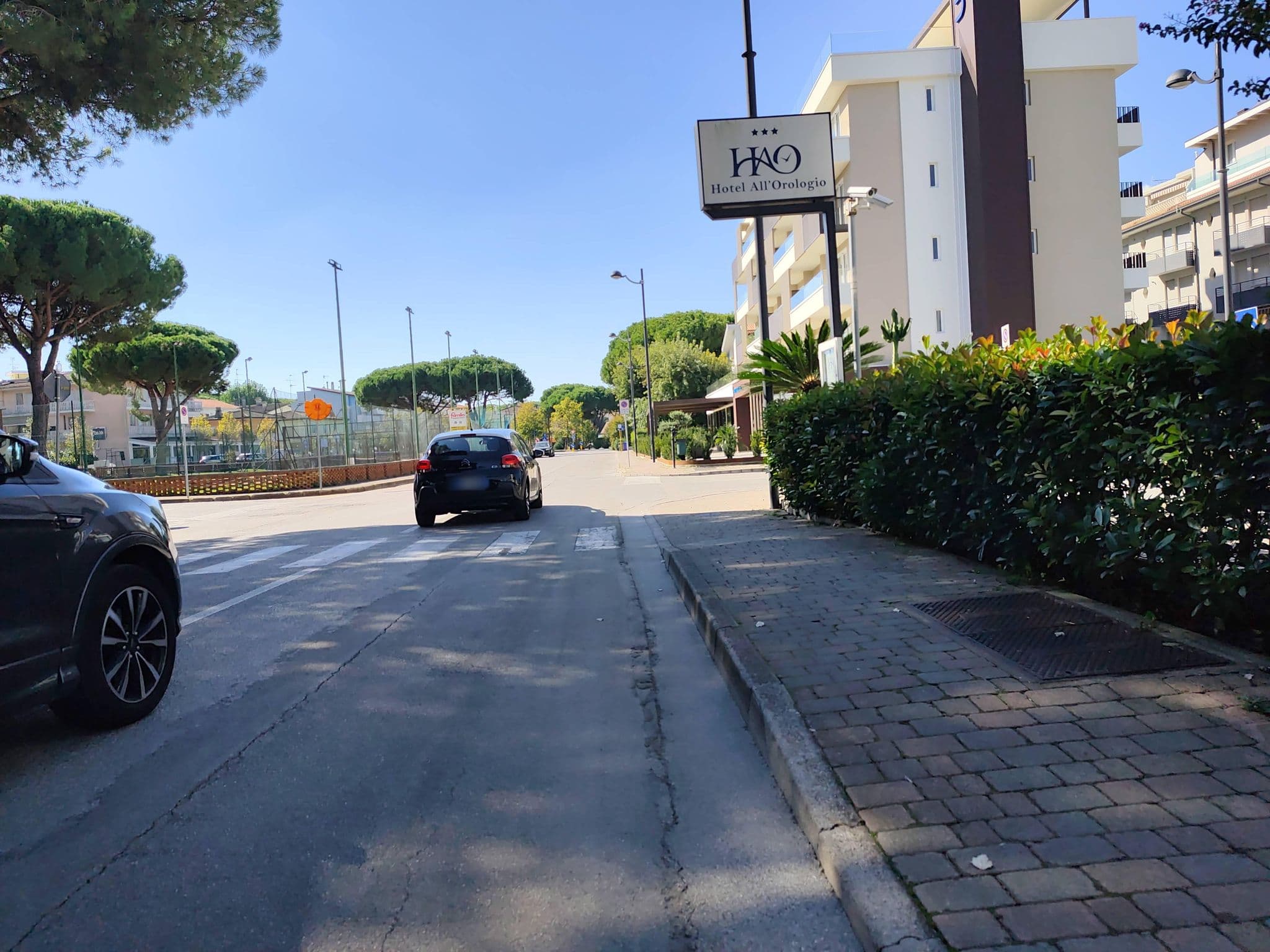 Street view near All'Orologio, Caorle
