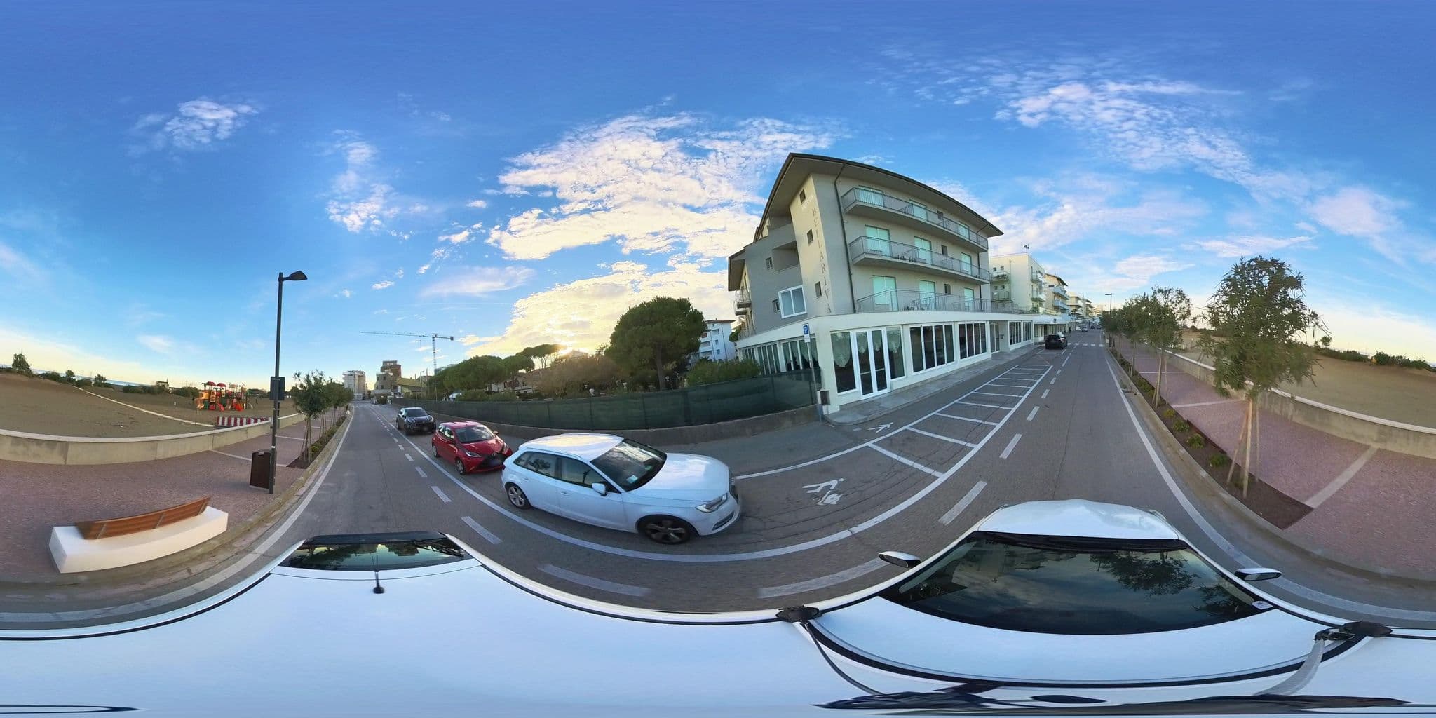 Street view near Bellariva, Caorle