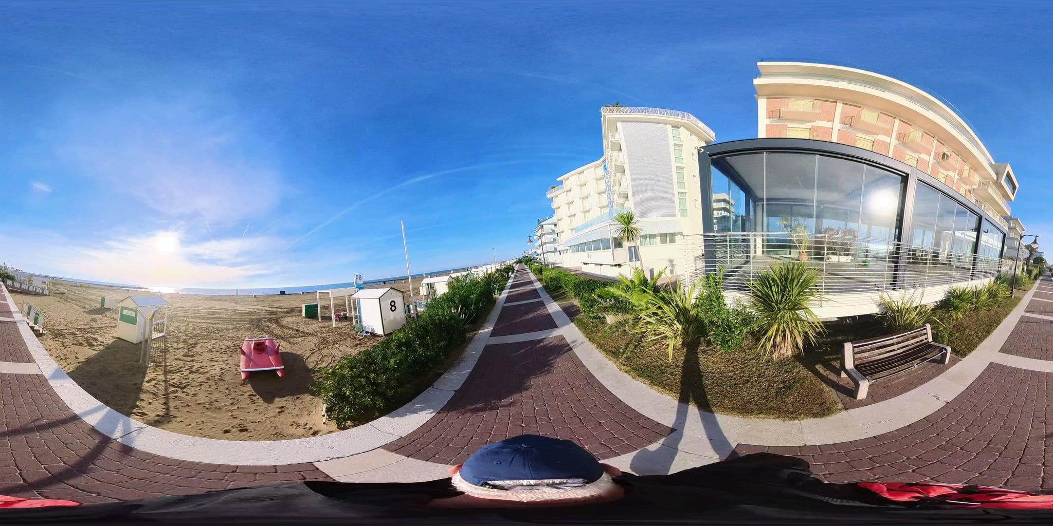 Street view near Hotel Ariston Caorle, Caorle