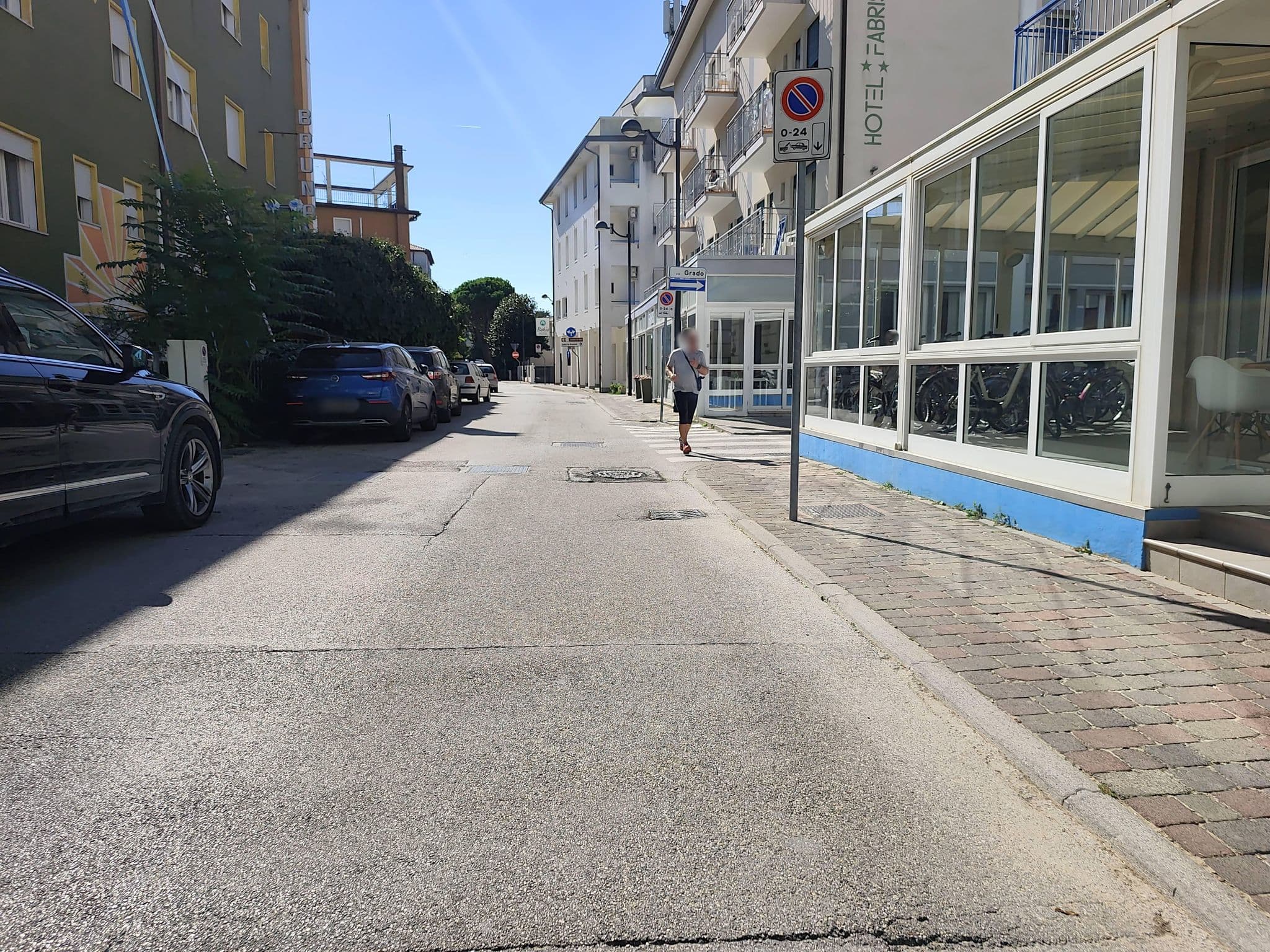 Street view near Dolomiti, Caorle