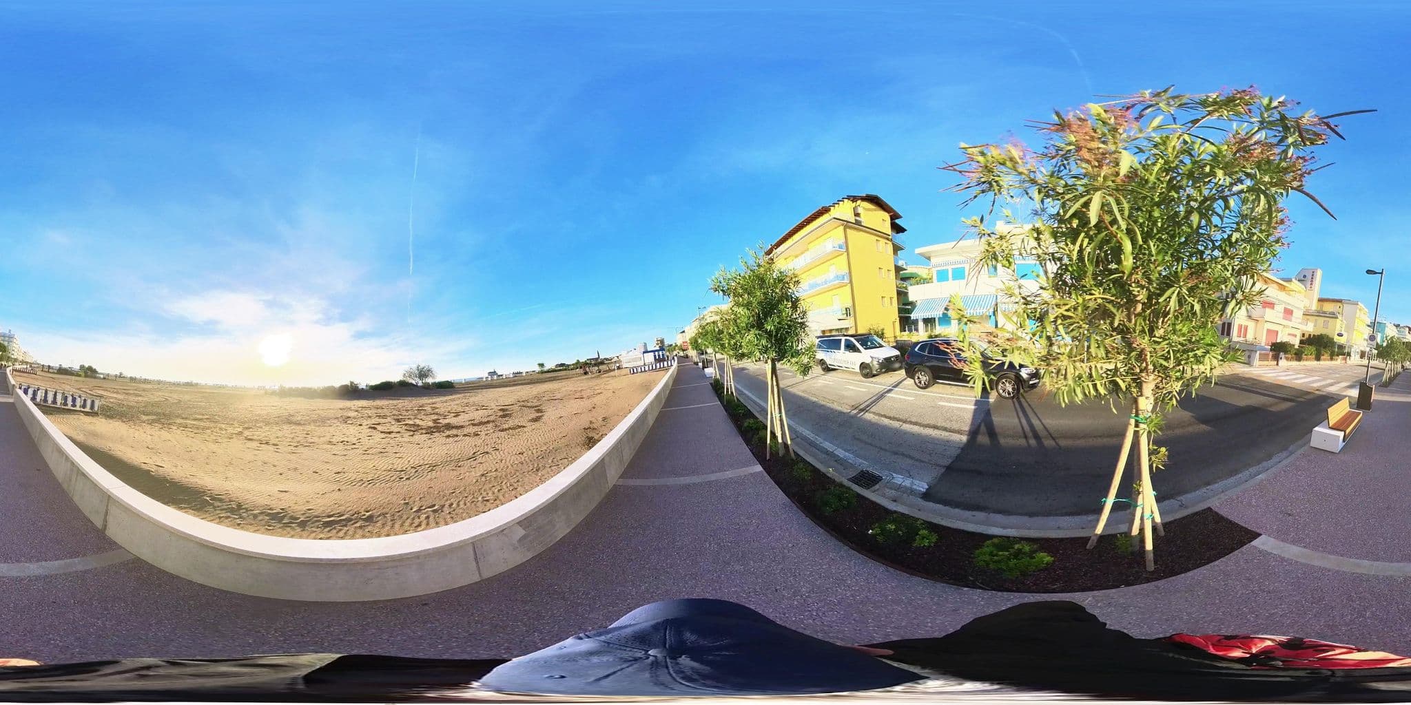 Street view near Villa Olga, Caorle