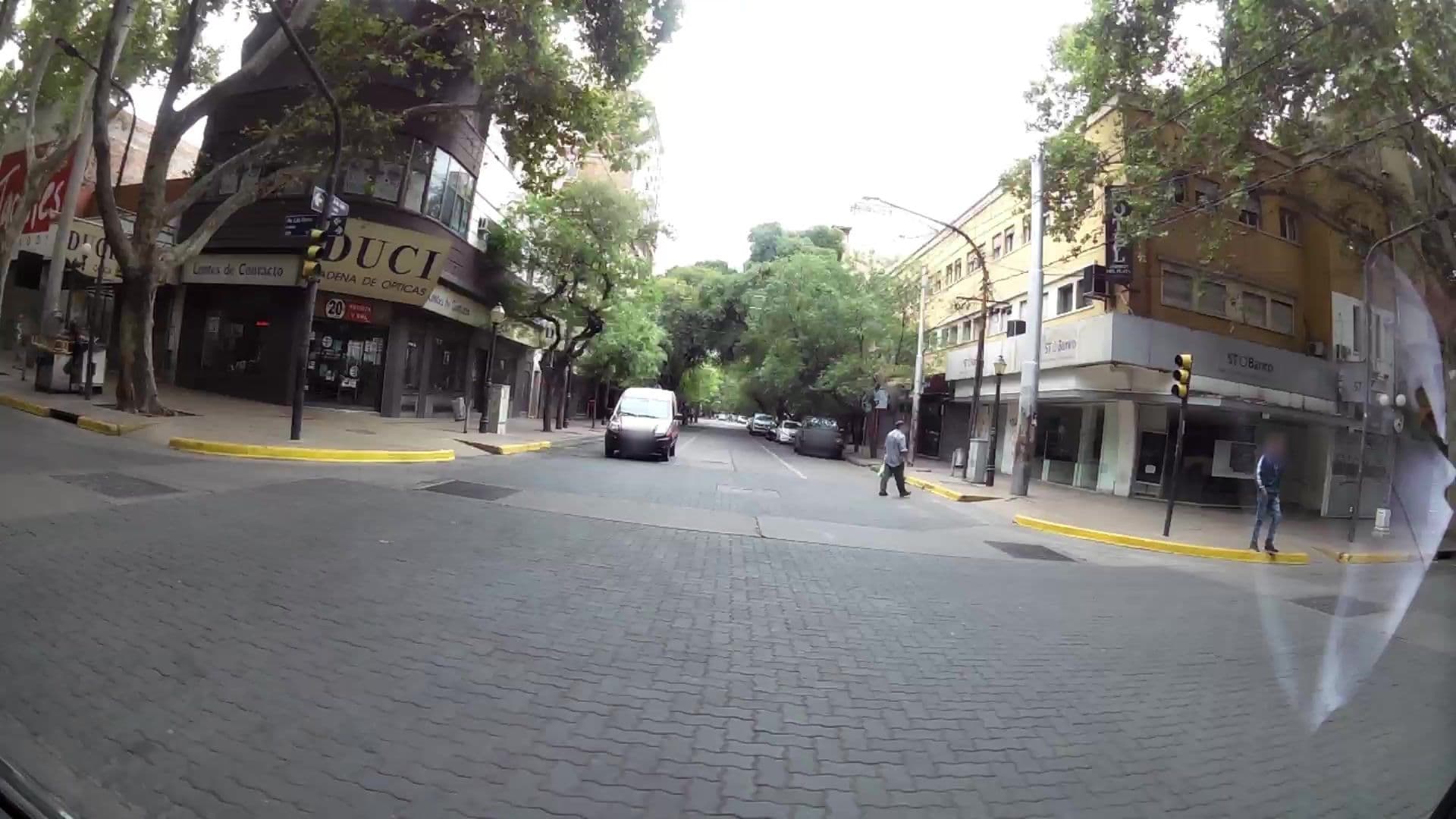 Street view near Cordón de Plata, Mendoza