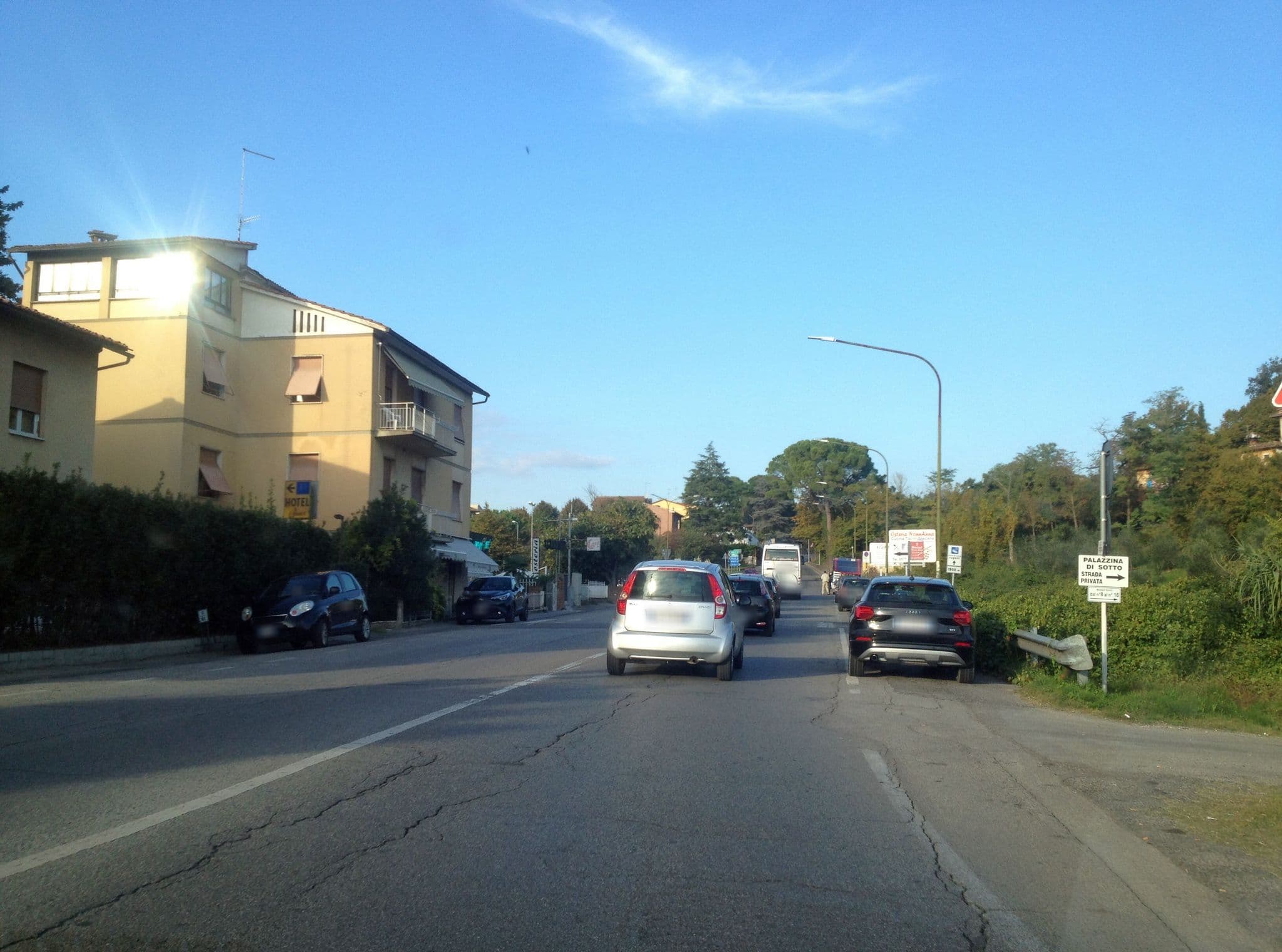 Street view near Hotel Anna, Belverde — © istefanos (CC BY-SA · Mapillary)