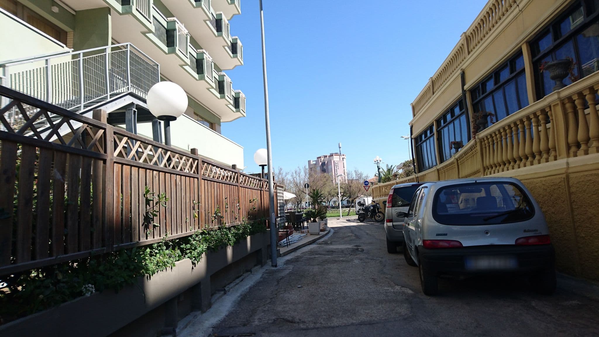 Street view near Metropol, Pesaro — © voschix (CC BY-SA · Mapillary)