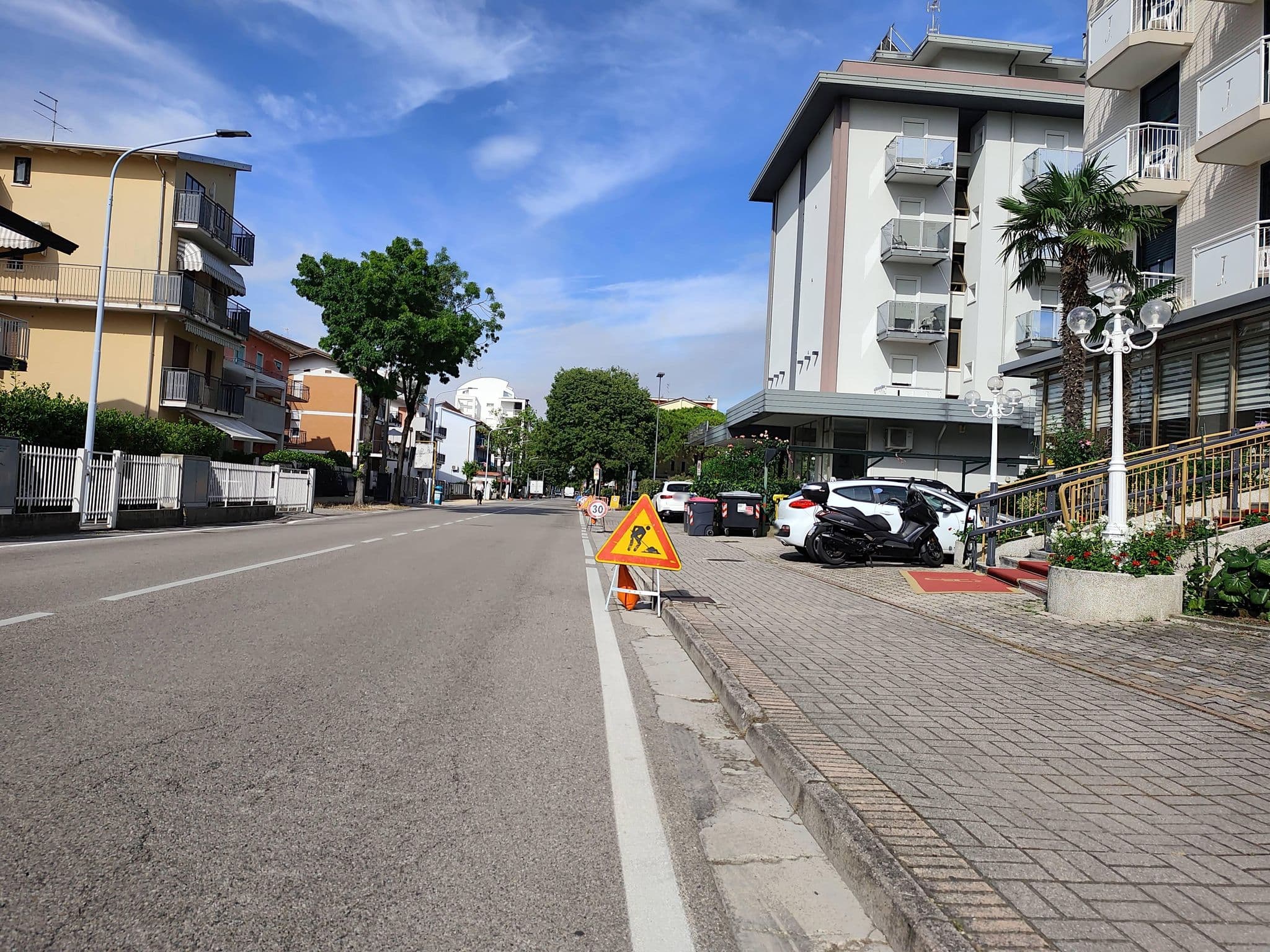 Street view near Jalisco, Lido di Jesolo
