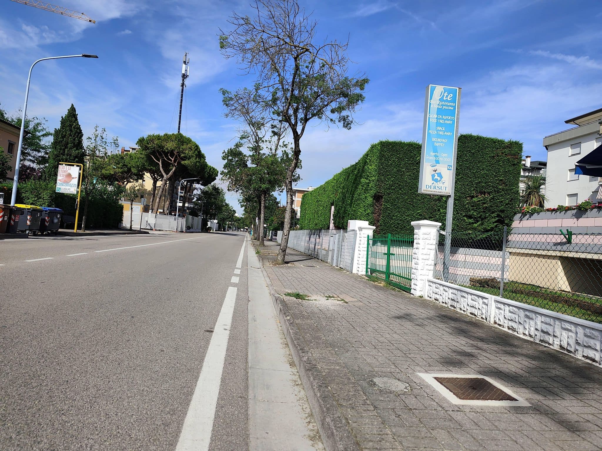 Street view near Ute, Lido di Jesolo