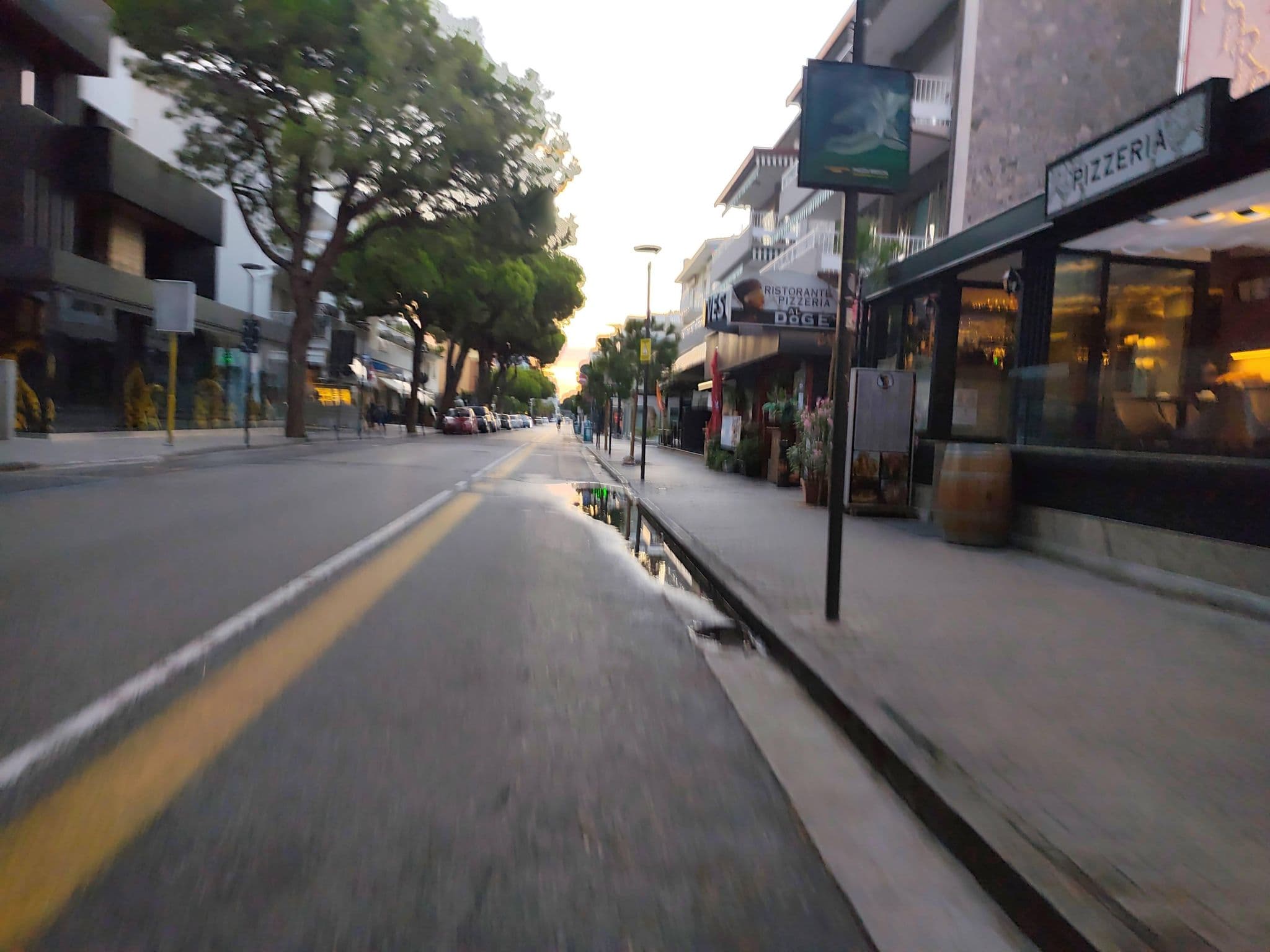 Street view near Regina, Lido di Jesolo