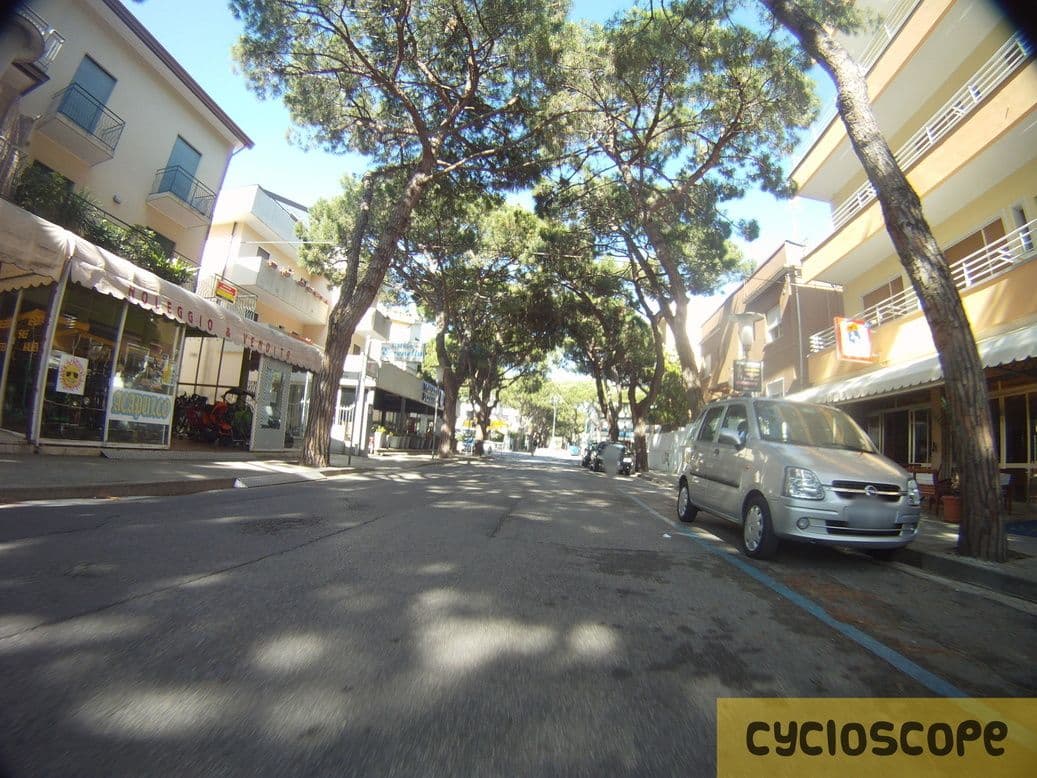 Street view near Mare Live, Lido di Jesolo
