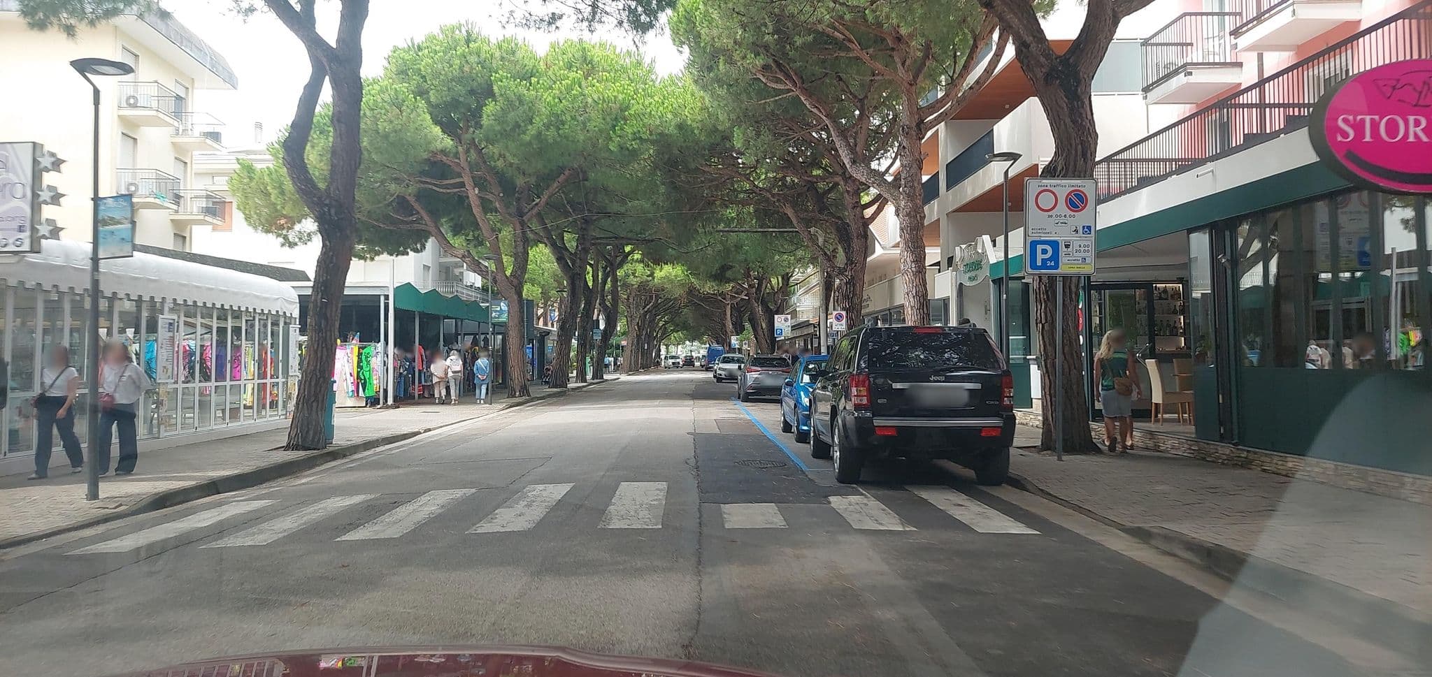 Street view near Riviera, Lido di Jesolo