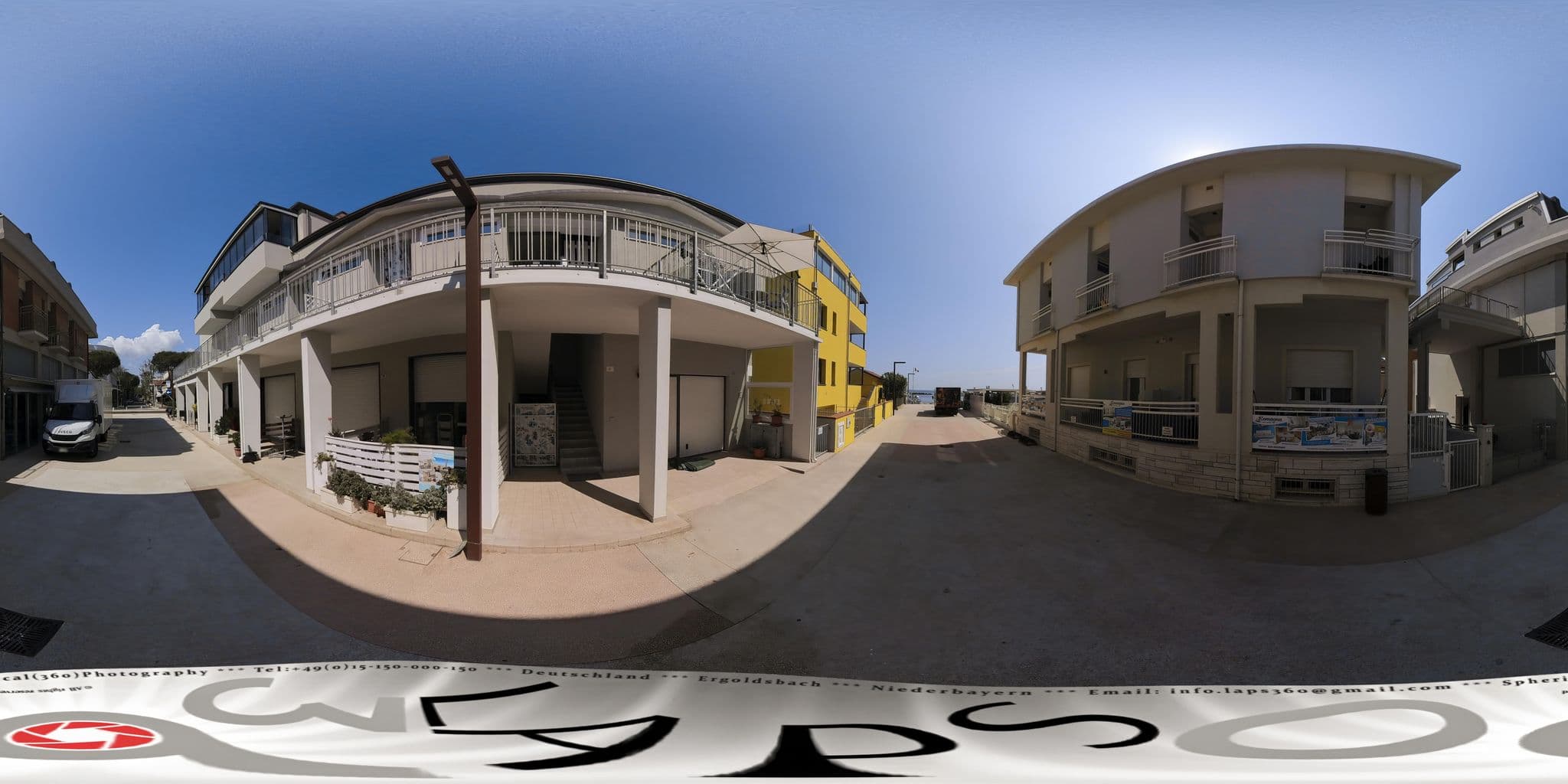 Street view near Hotel Vienna, San Mauro a Mare — © LAPS360 (CC BY-SA · Mapillary)