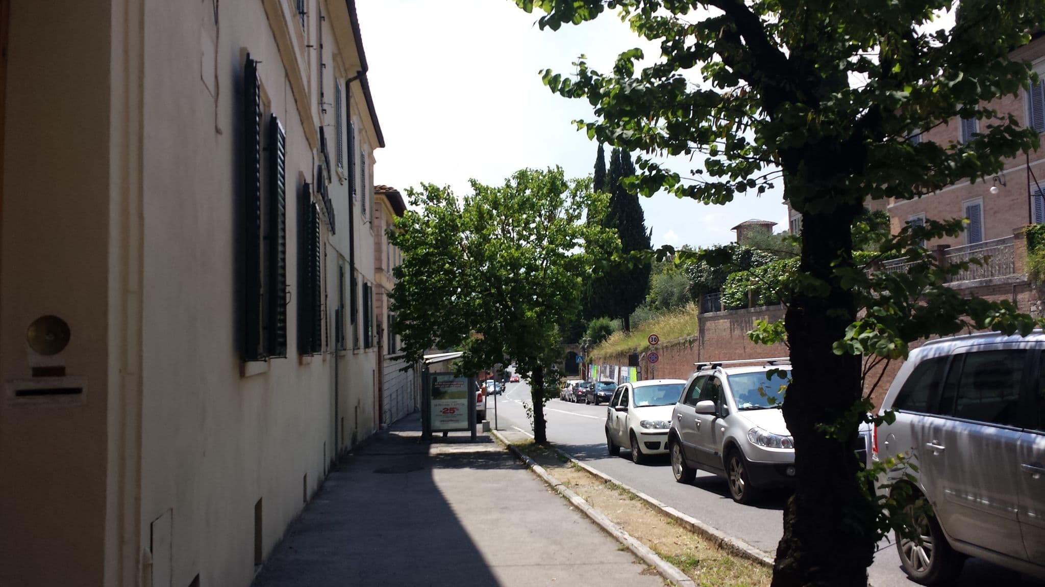 Street view near Hotel Santa Caterina Siena, Siena