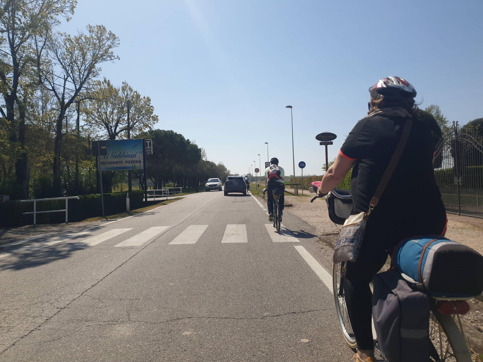 Street view near Residence Casa Are, Bibione