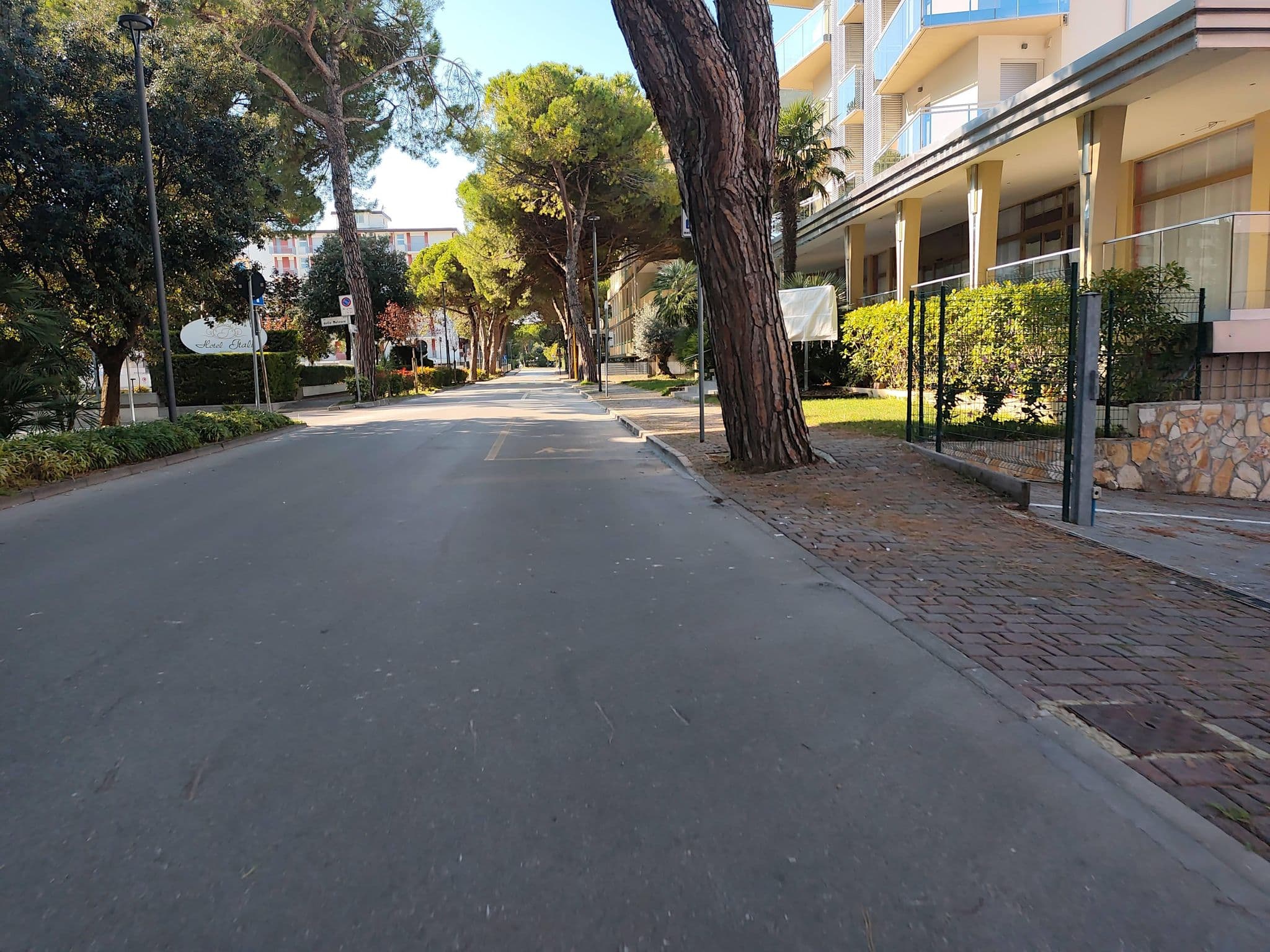Street view near Cesare Augusto, Bibione