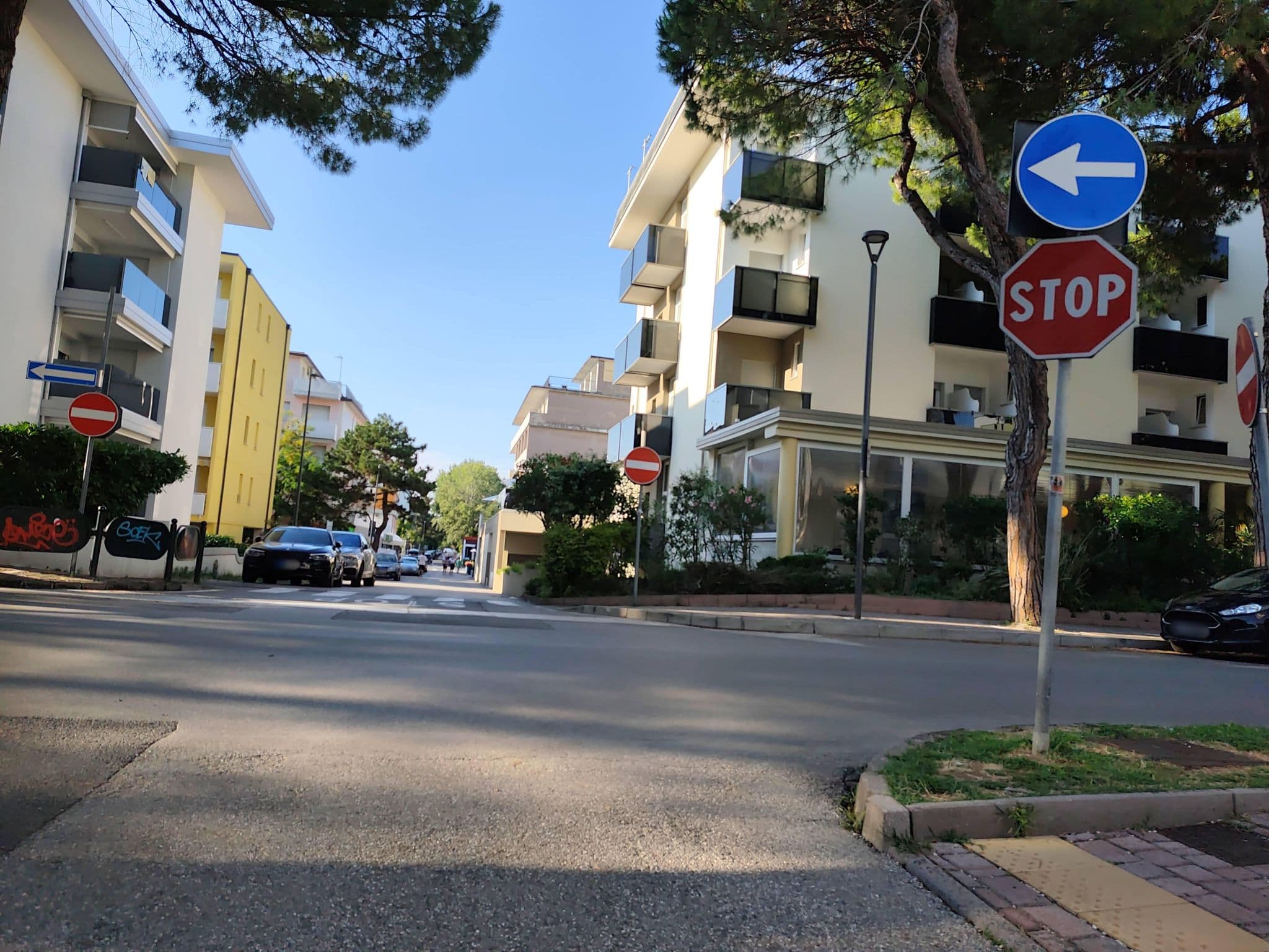 Street view near Golf, Bibione