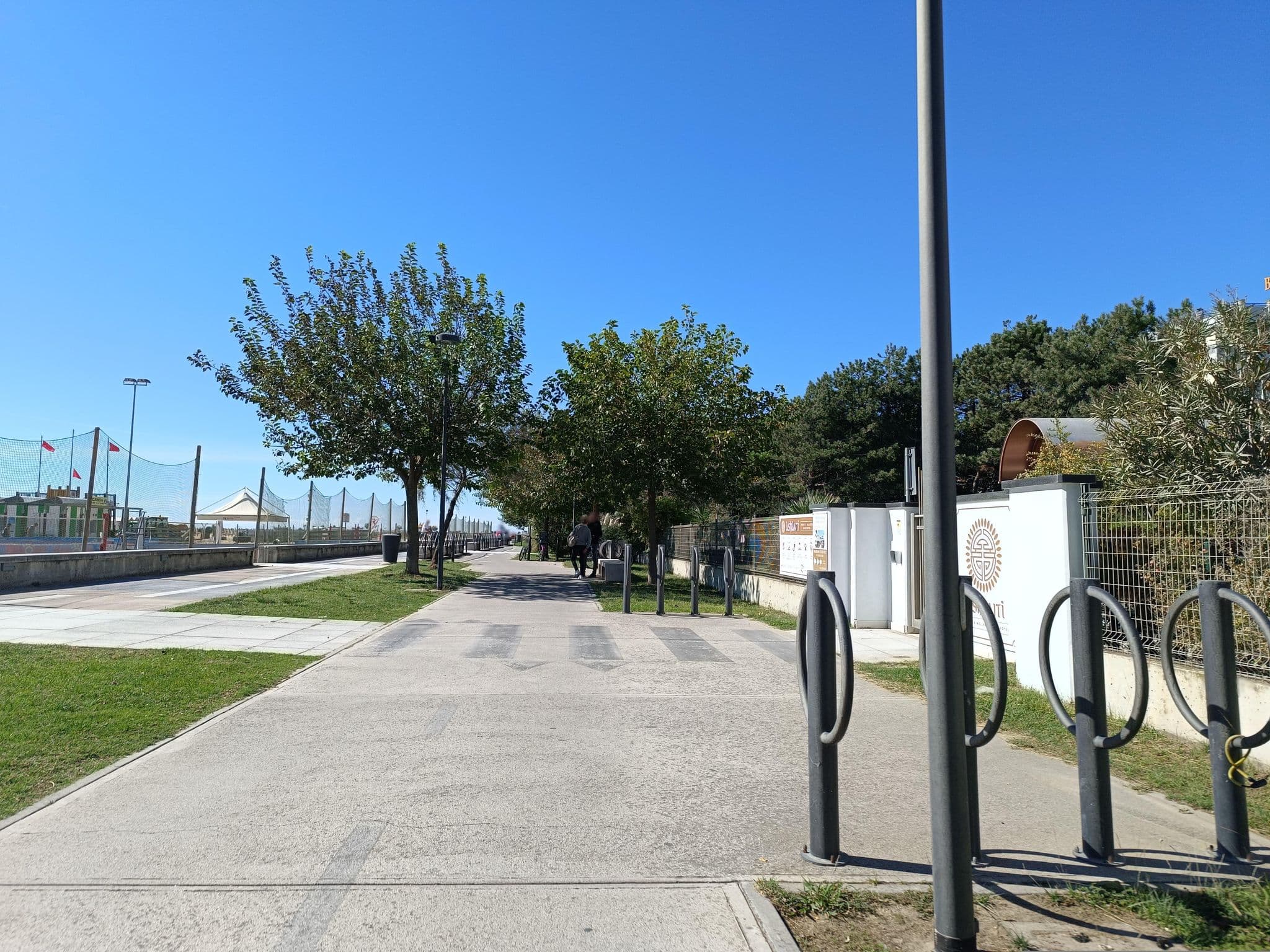 Street view near Ashanti, Bibione