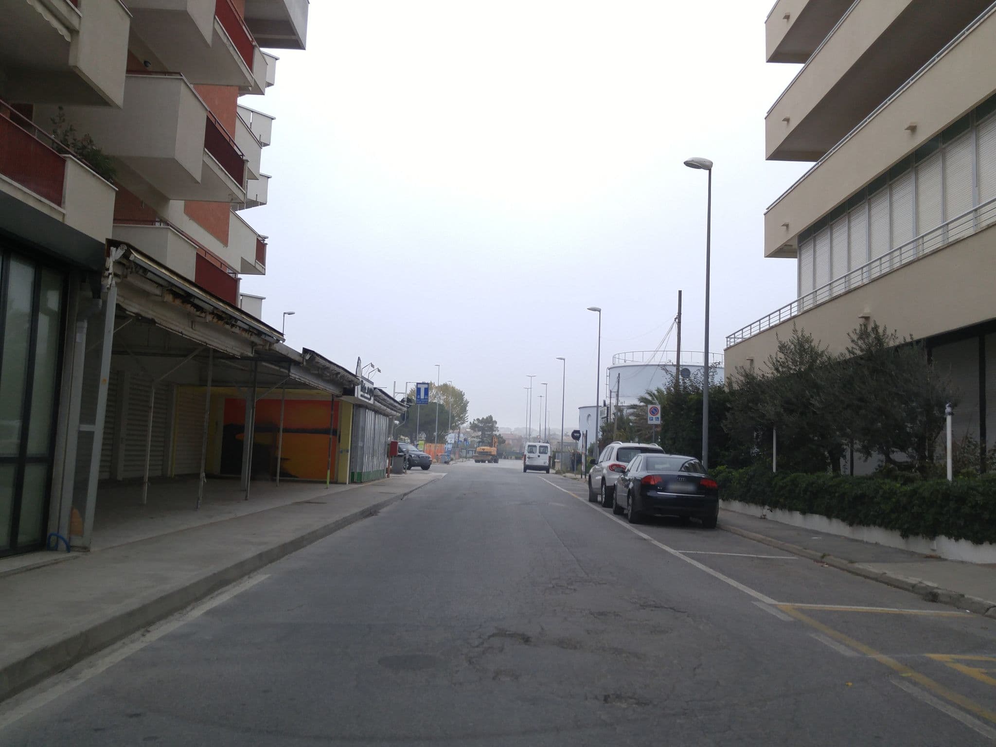 Street view near Cormoran, Cattolica