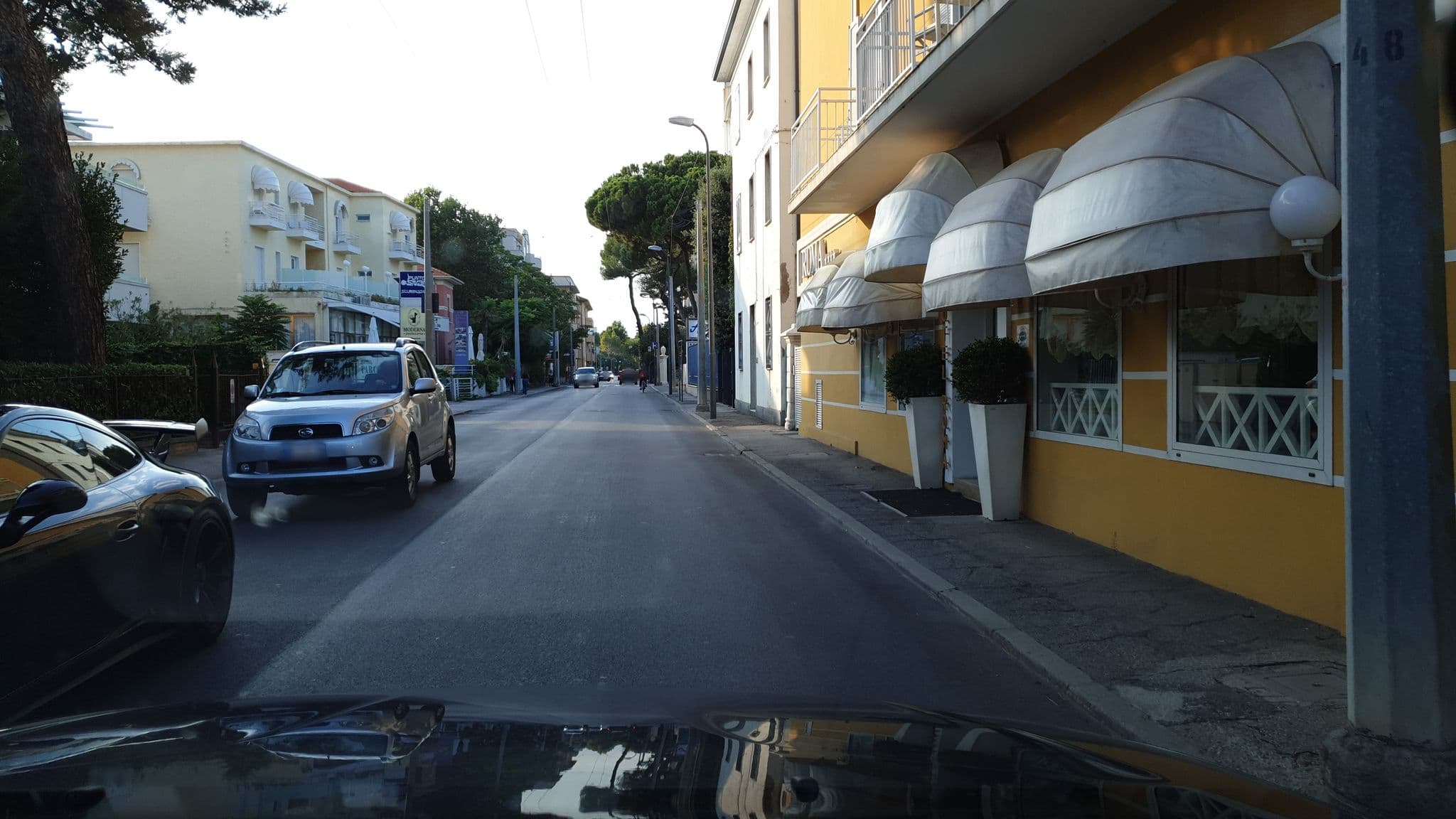 Street view near Roma, Riccione