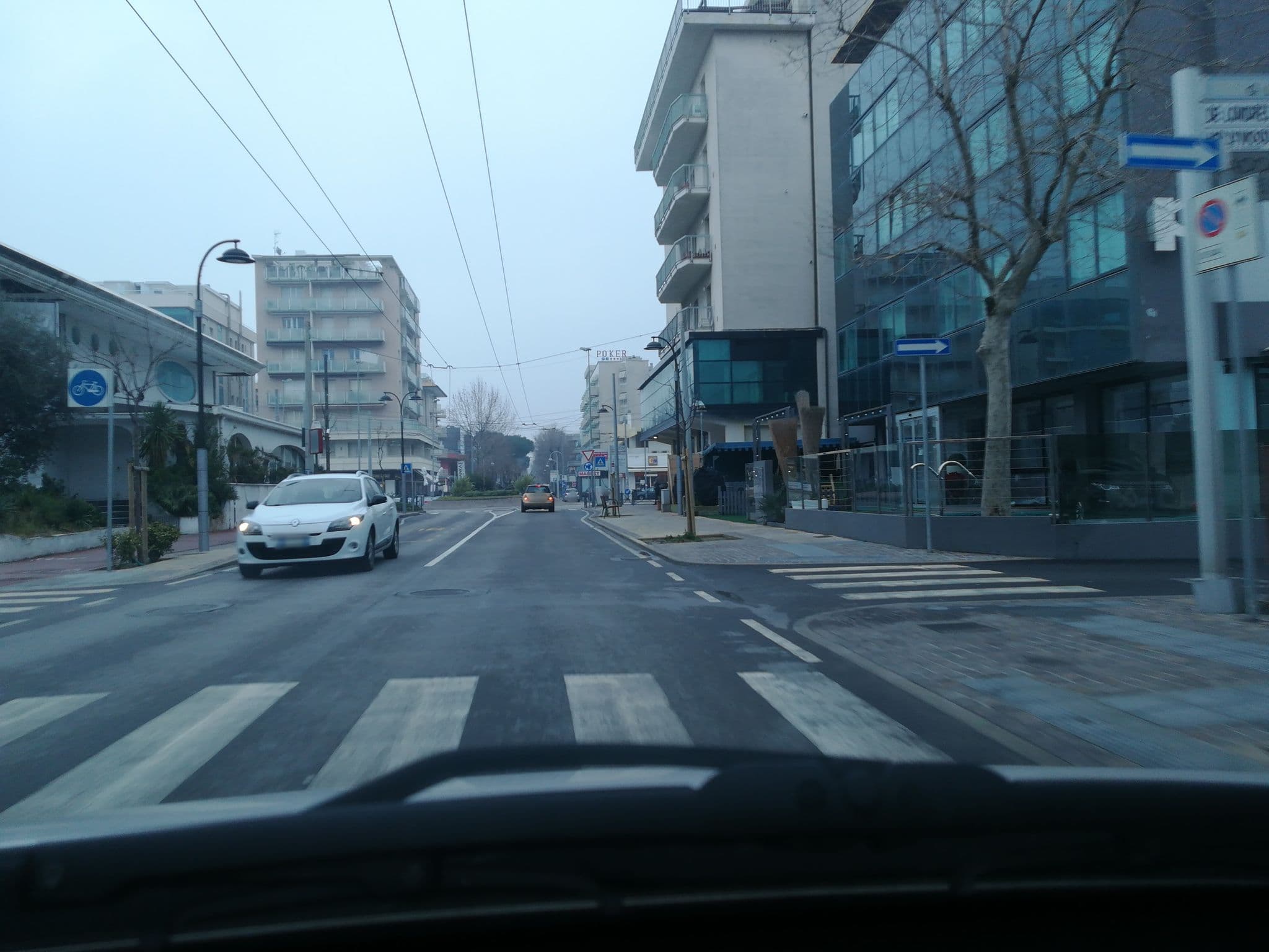 Street view near Perla, Riccione
