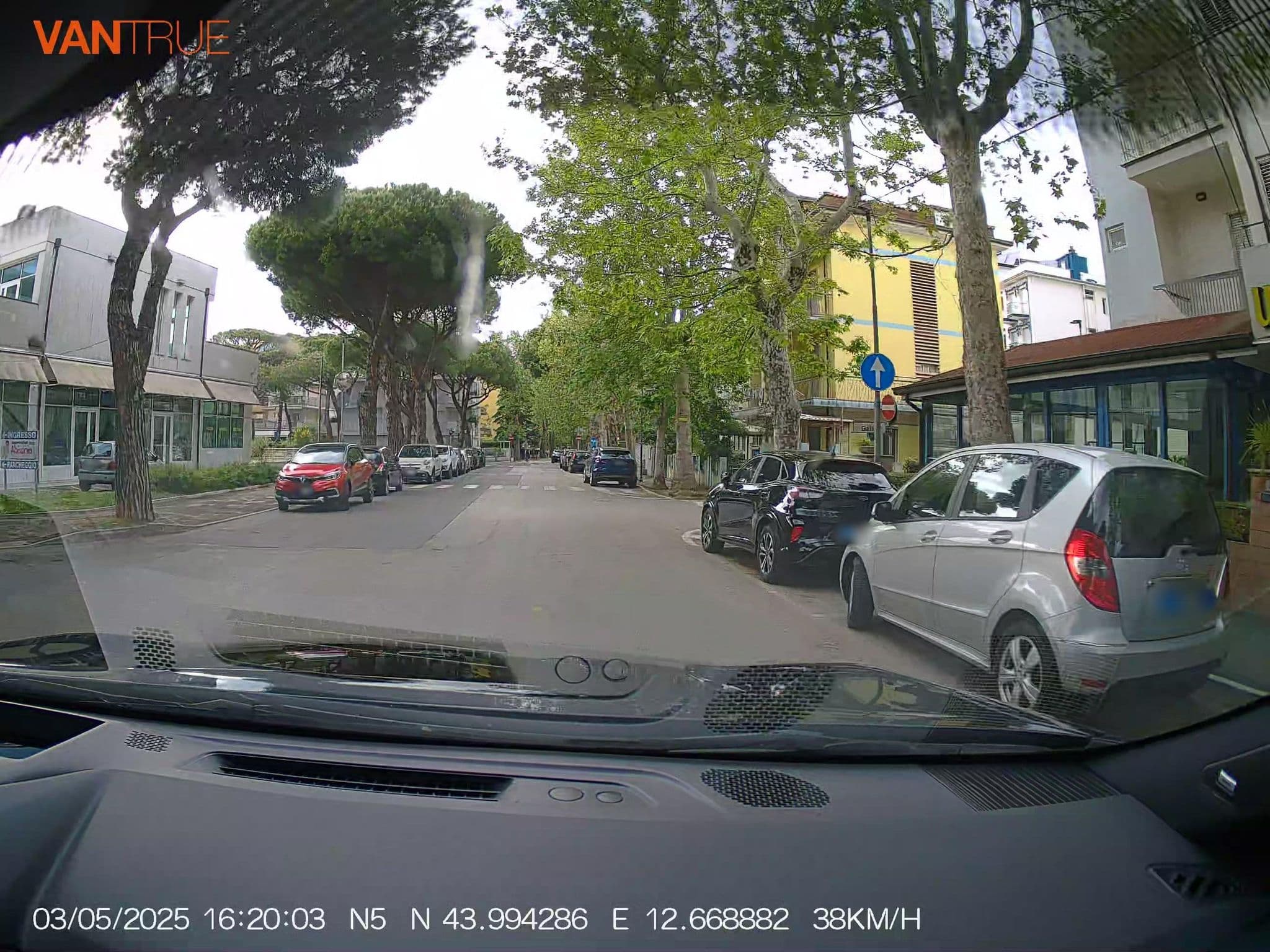 Street view near Universal, Riccione