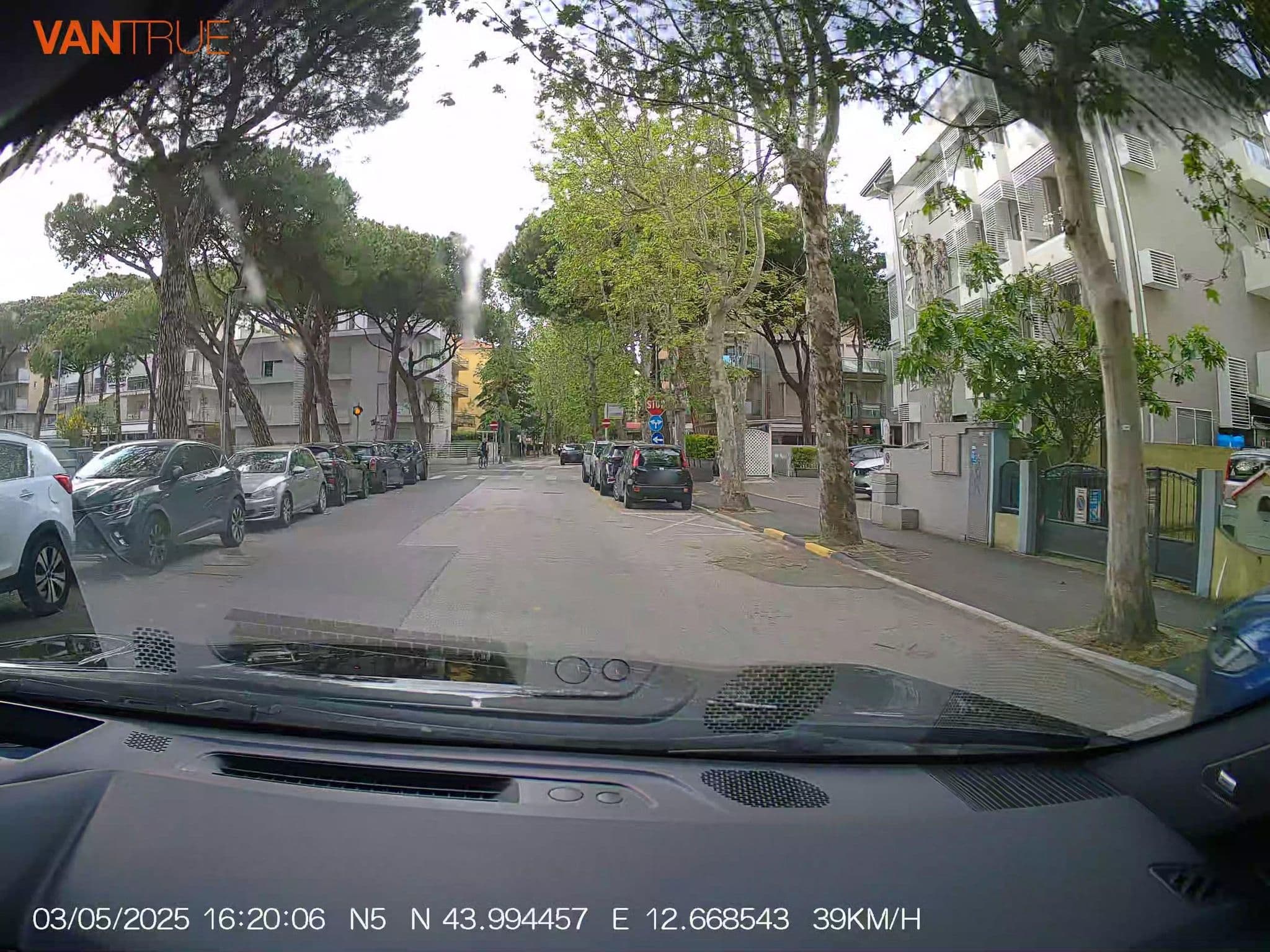 Street view near King, Riccione