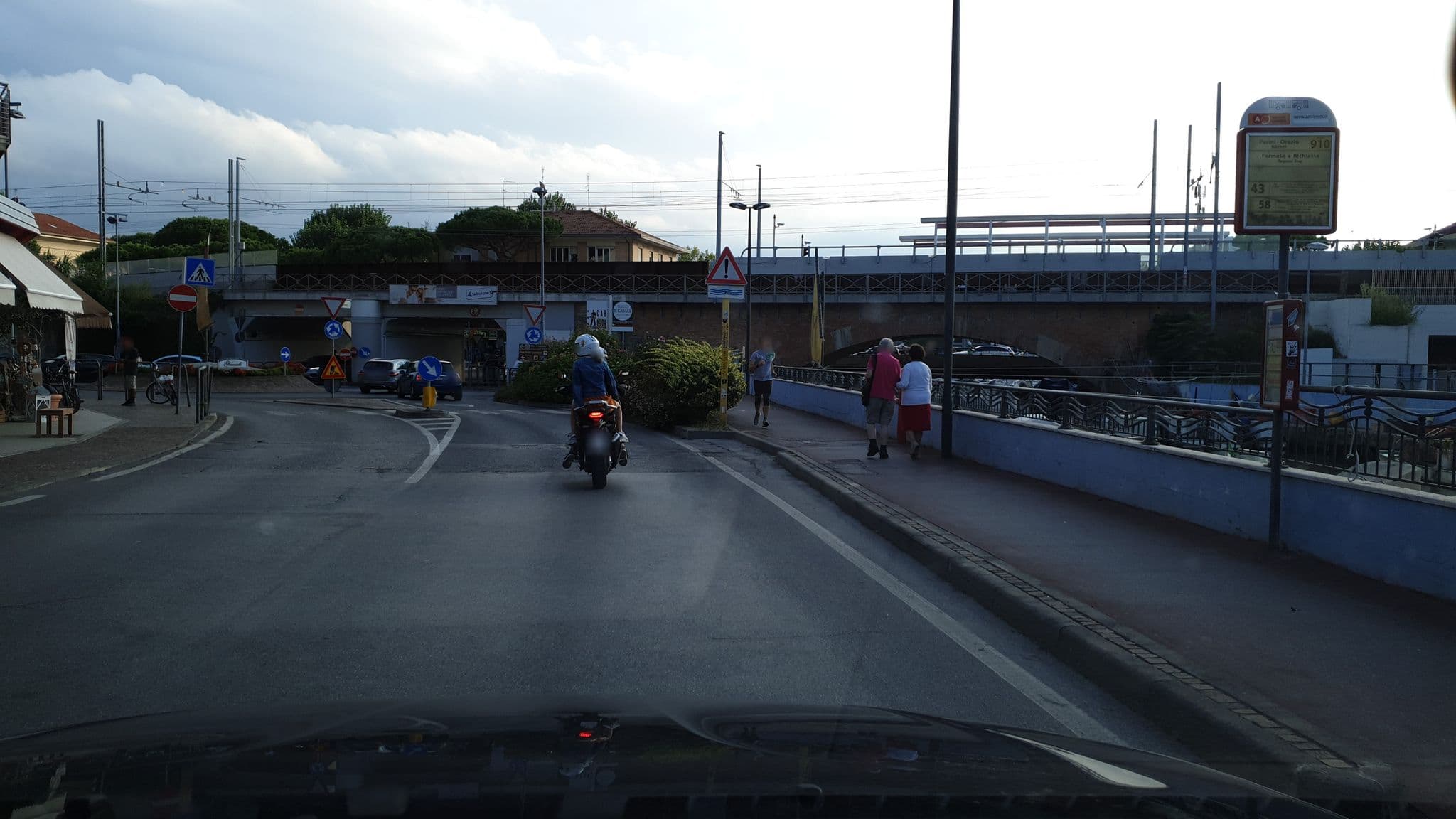 Street view near Veliero, Riccione