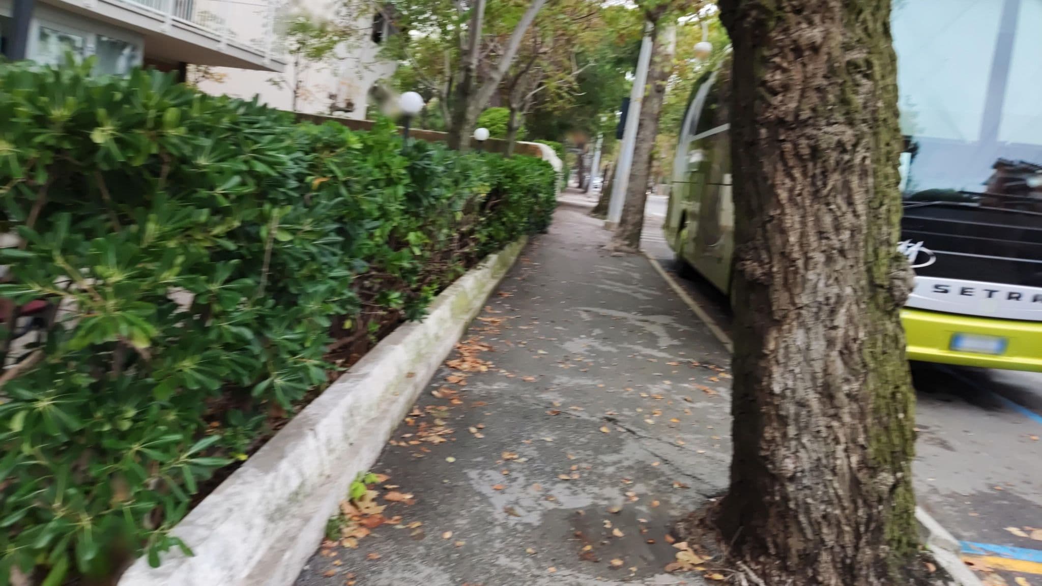 Street view near Montecarlo, Riccione