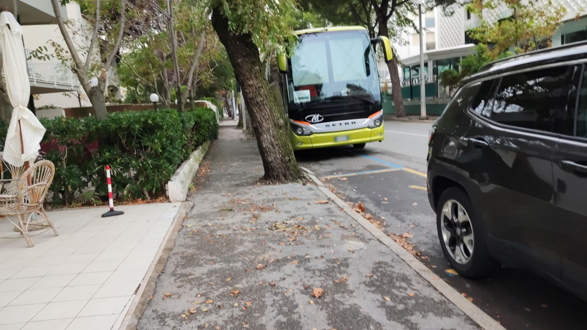 Street view near Trevi, Riccione