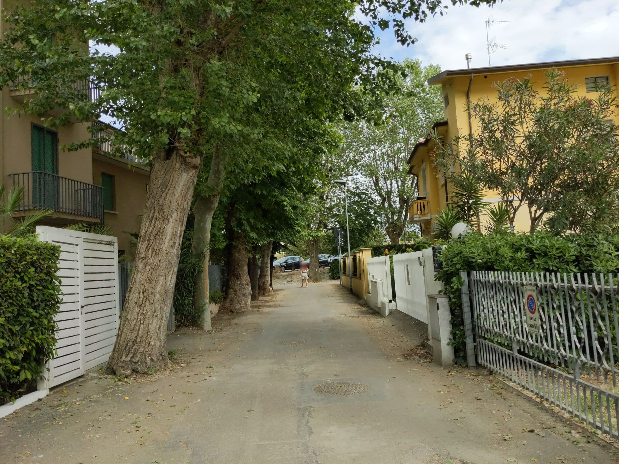 Street view near Albergo Buda, Rimini — © sorcrosc (CC BY-SA · Mapillary)