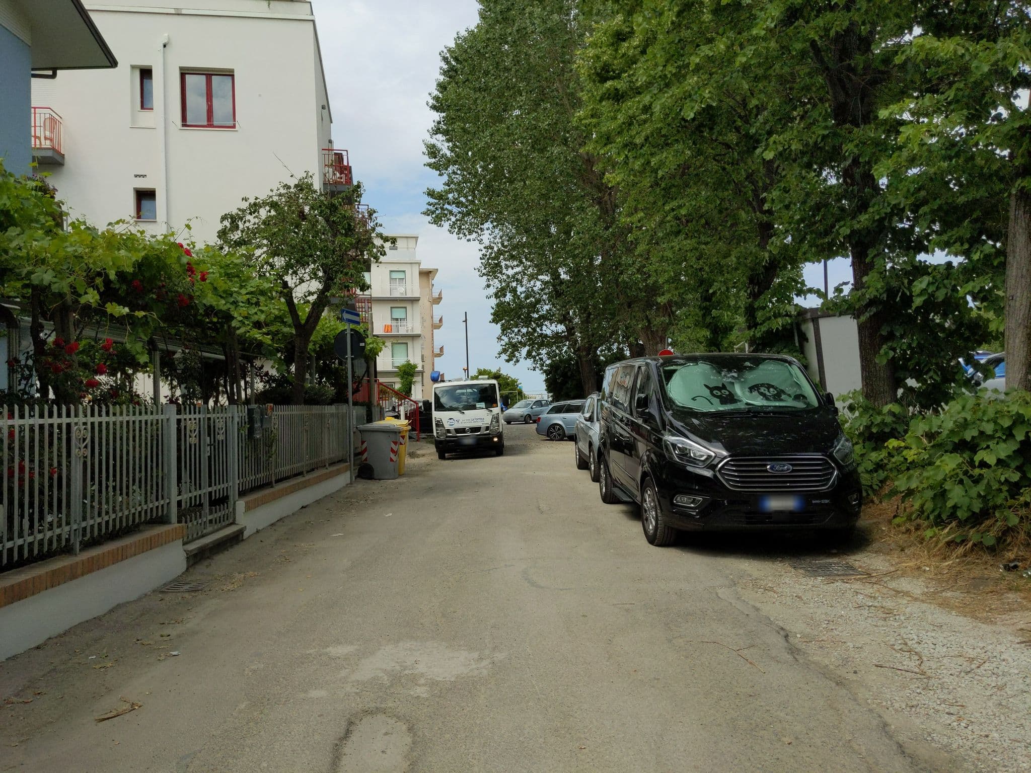 Street view near Hotel Del Vecchio, Rimini