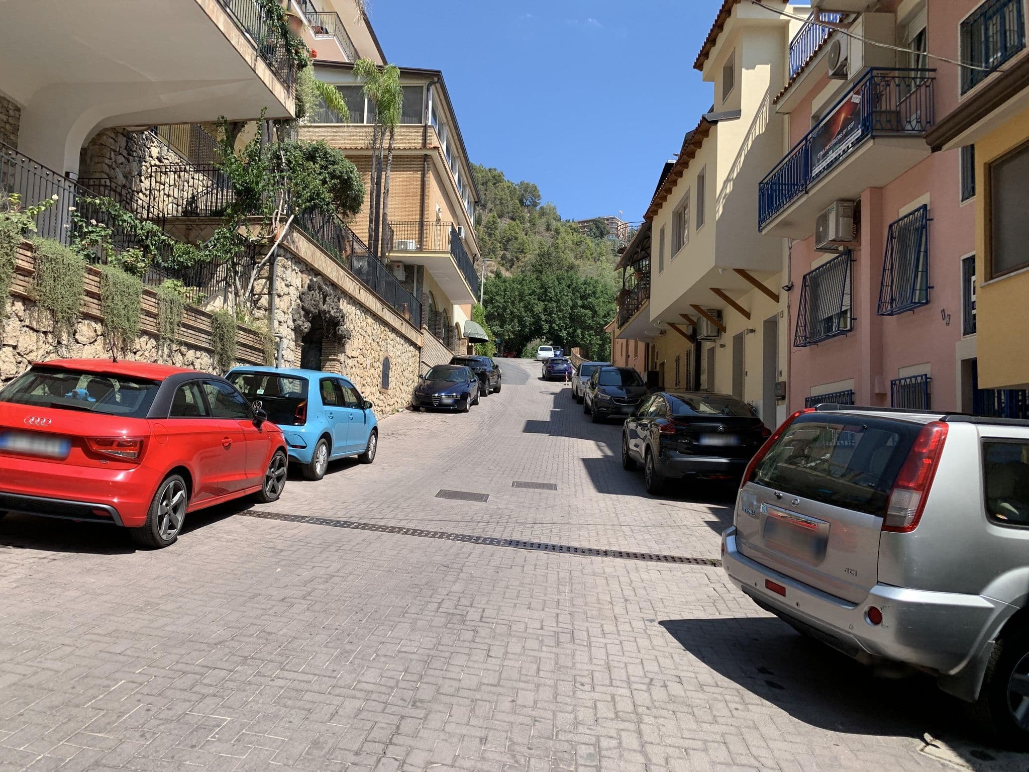 Street view near Hotel Corallo, Taormina