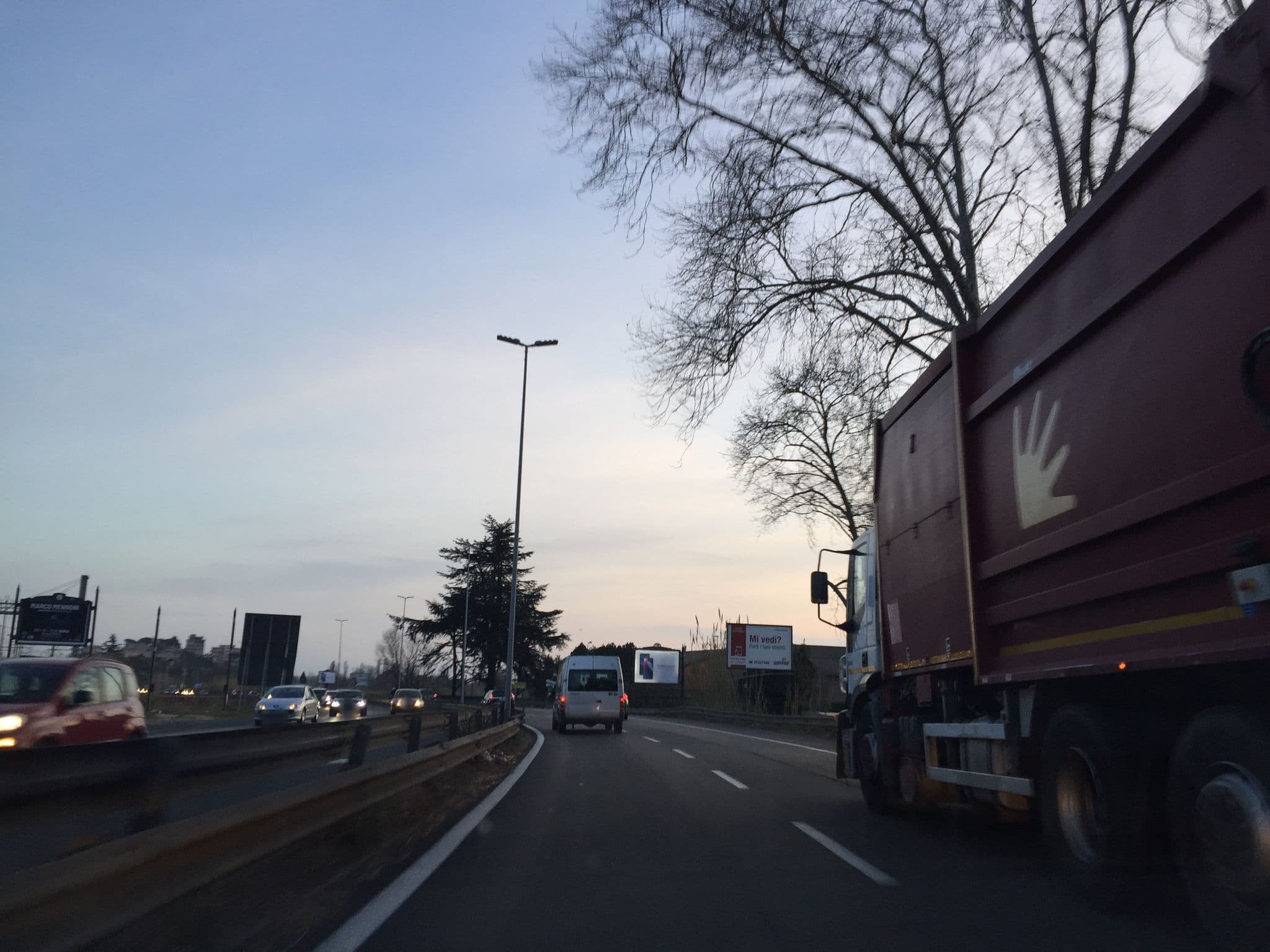 Street view near Villa Teresa, Casal de' Pazzi — © richlv (CC BY-SA · Mapillary)